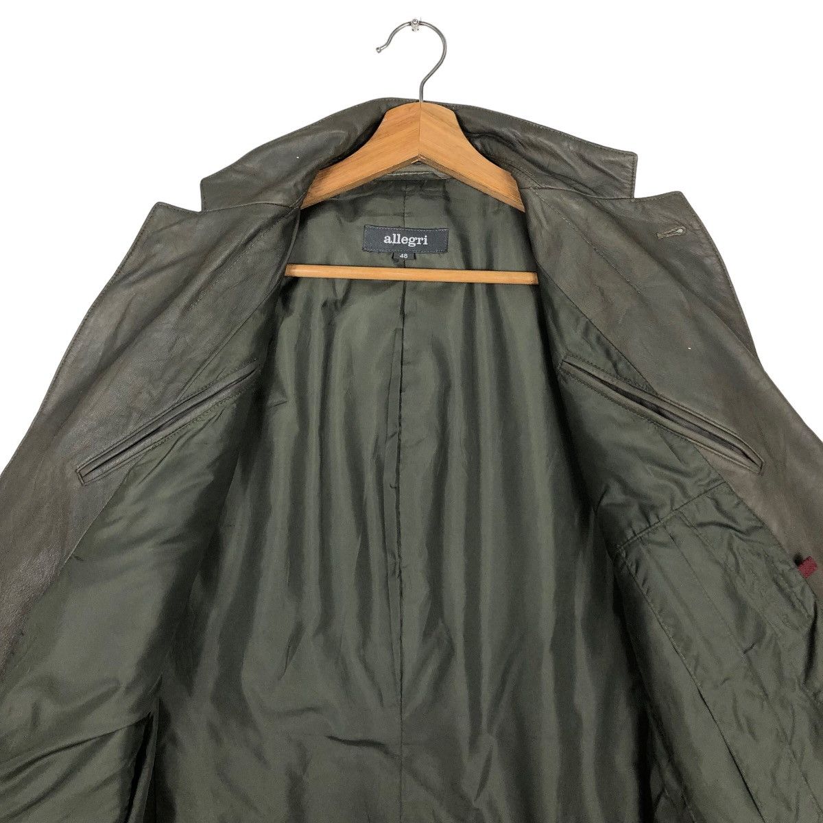 Japanese Brand 🔥Vtg Leather Jacket Chore Allegri Issey Miyake Japan Size US M / EU 48-50 / 2 - 12 Thumbnail