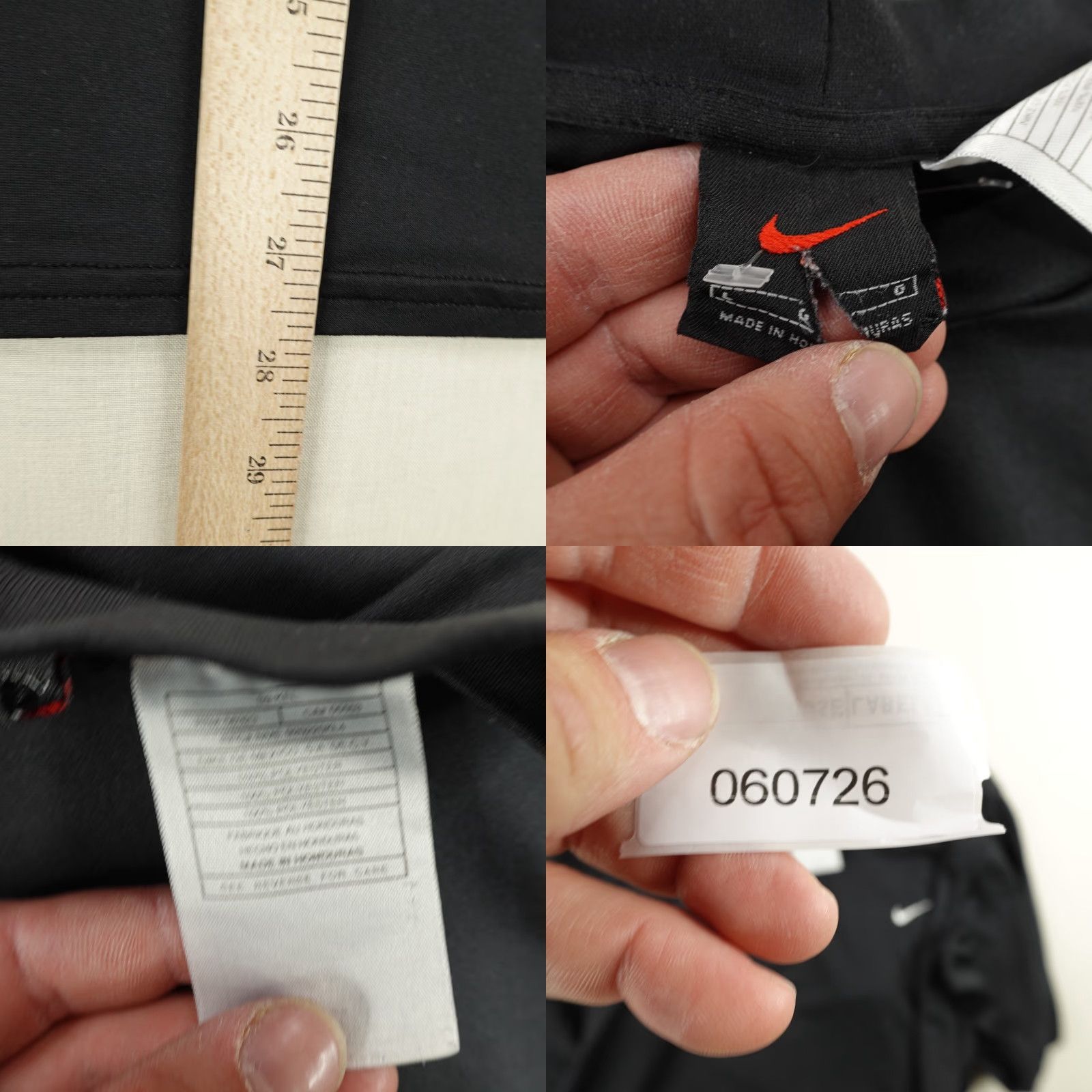 Nike VINTAGE Nike Shirt Mens Large Black Alpha Project Athletic Workout Gym Y2K ^ Size US L / EU 52-54 / 3 - 8 Thumbnail