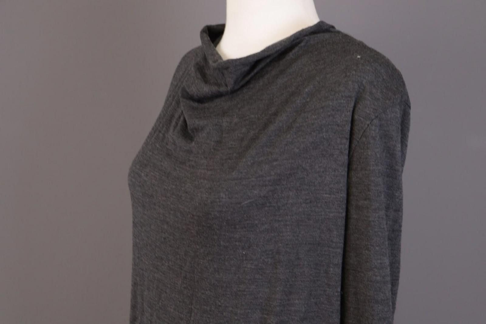 Icebreaker Icebreaker Merino Wool Gray Knit A-Line Knee Dress Size M Size M / US 6-8 / IT 42-44 - 6 Thumbnail