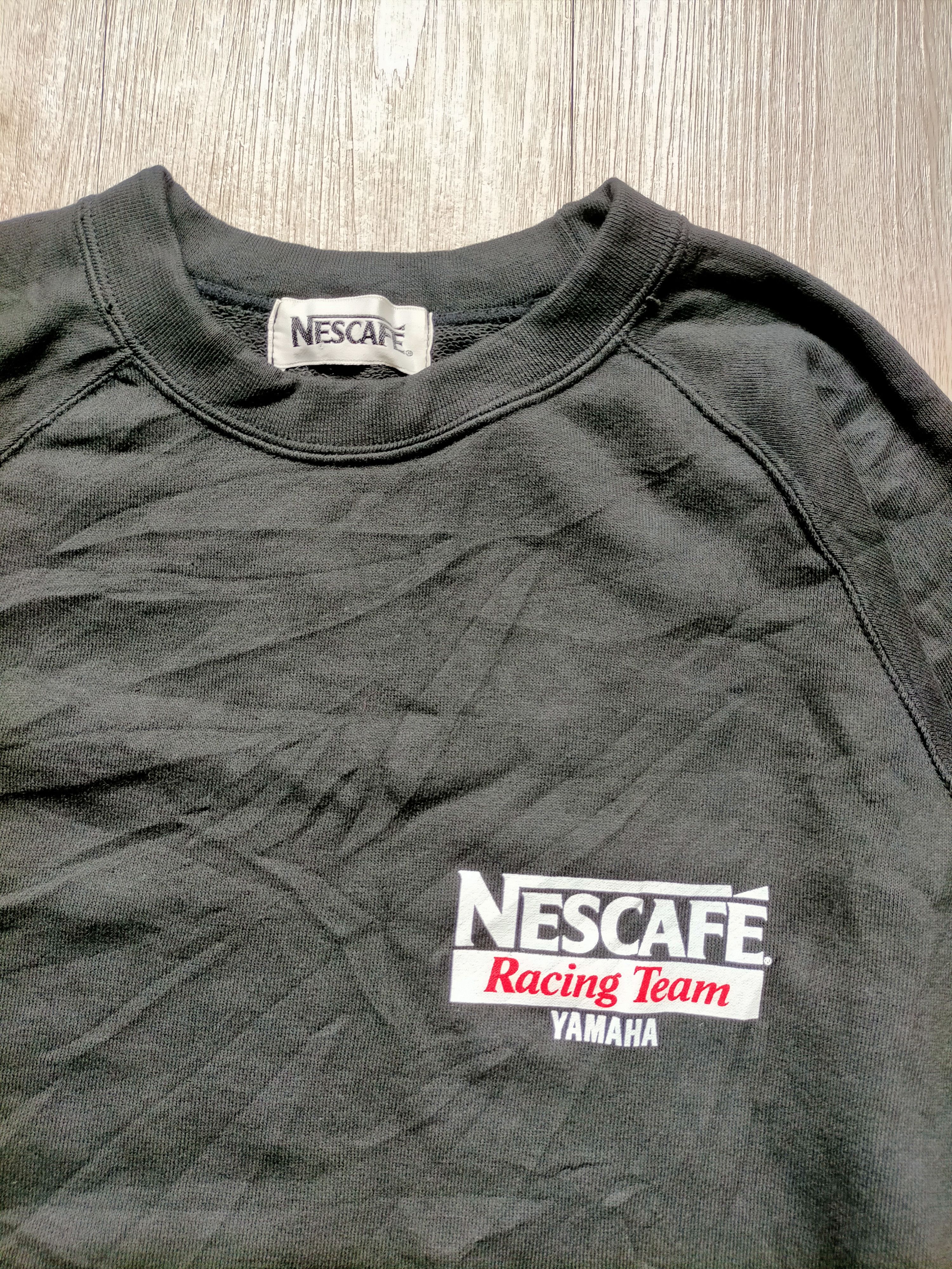 Yamaha Vintage 90s Team Yamaha Nescafe Sweatshirt Size US M / EU 48-50 / 2 - 8 Thumbnail