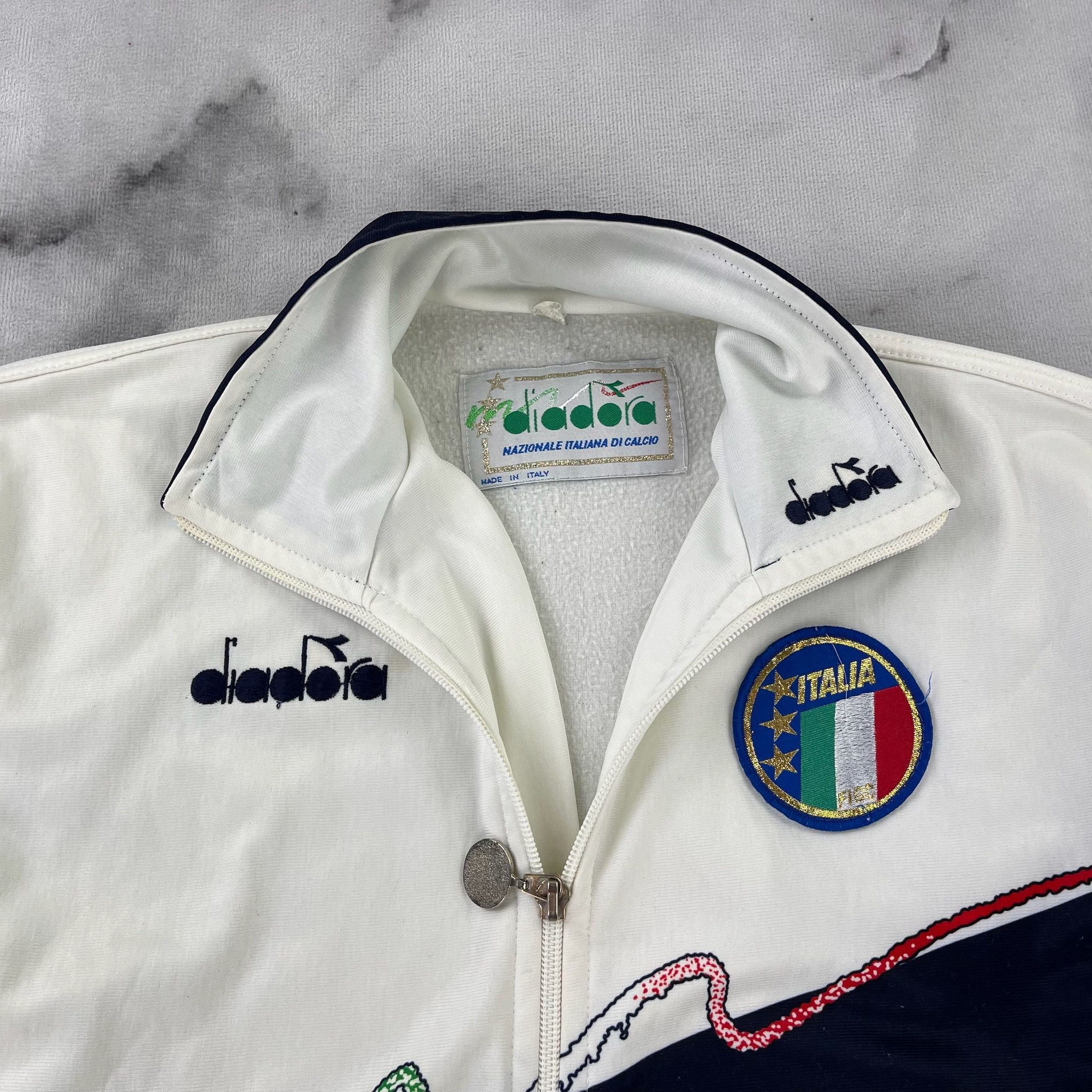 Diadora Felpa Diadora x Italia – M Size US M / EU 48-50 / 2 - 8 Thumbnail