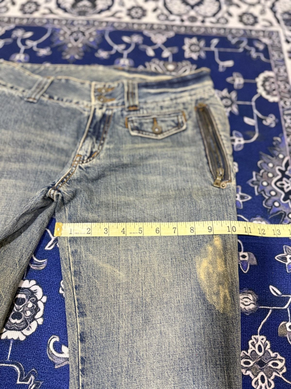 semanticdesign Rare Semanticdesign Flare Multipocket Zipper Jeans Size US 32 / EU 48 - 10 Thumbnail