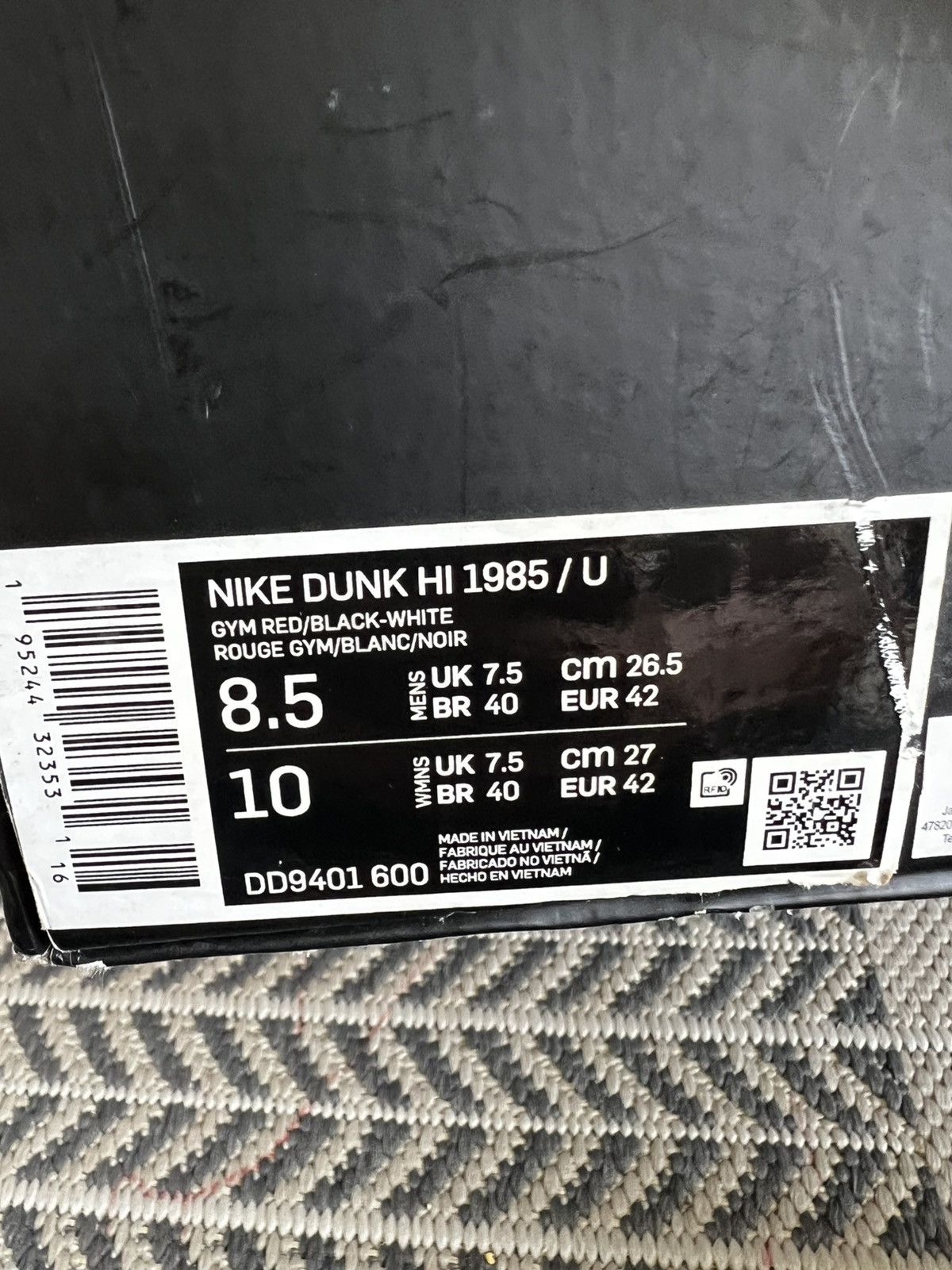 Nike Nike Dunk High X Undercover Size US 8.5 / EU 41-42 - 10 Thumbnail