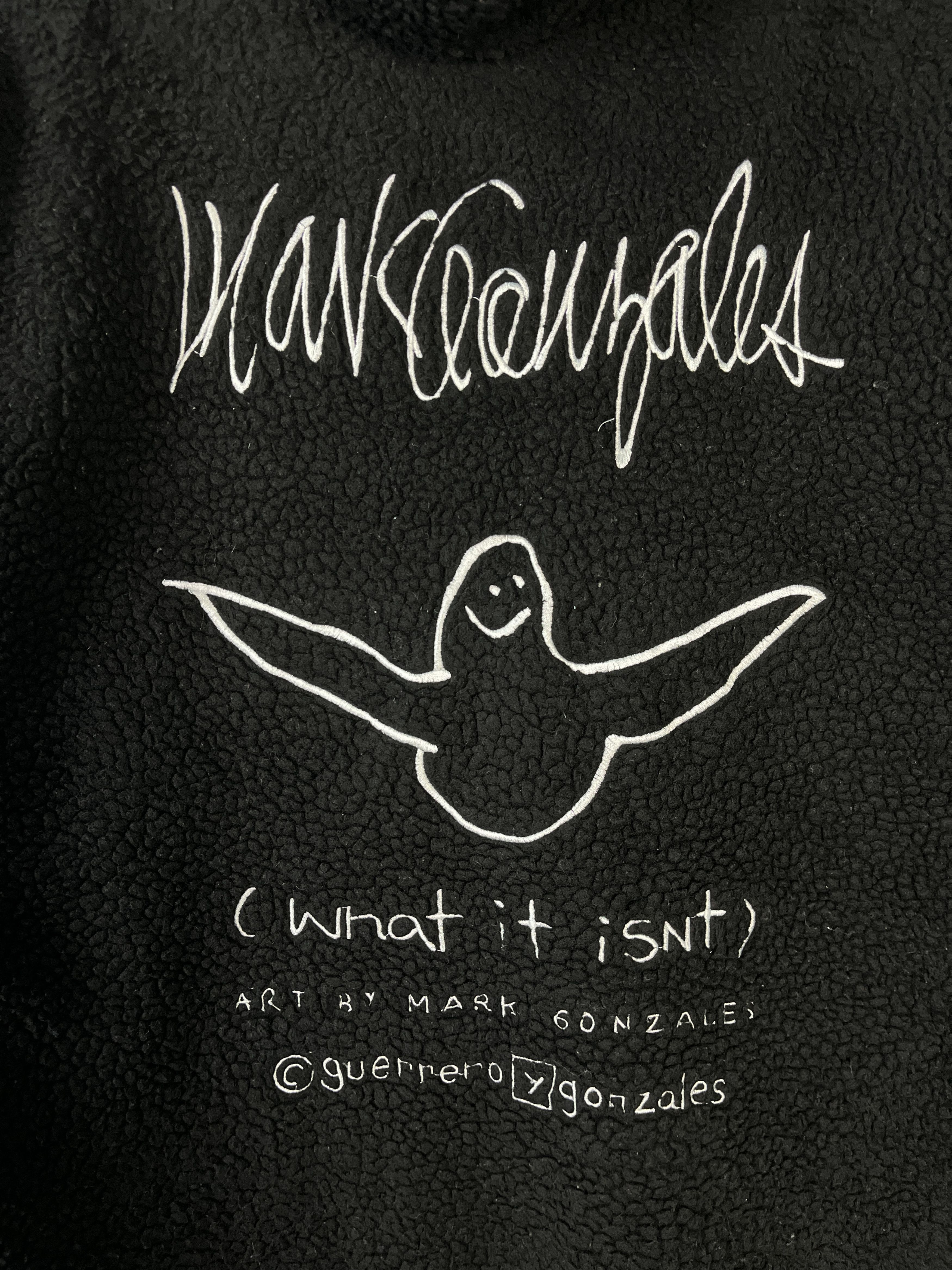 Other Mark Gonzales ‘What It Isnt’ Art Backhit Fleece Jacket Size US M / EU 48-50 / 2 - 6 Thumbnail