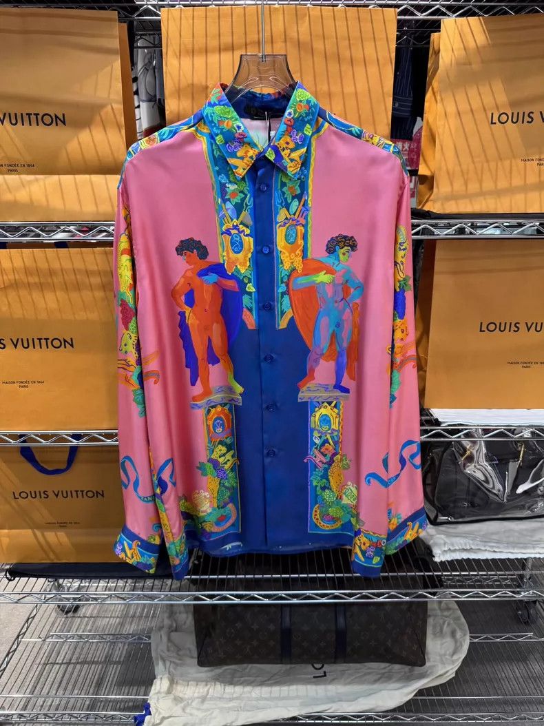 Versace Versace Baroque long-sleeved shirt coat Size M / US 6-8 / IT 42-44 - 1 Thumbnail