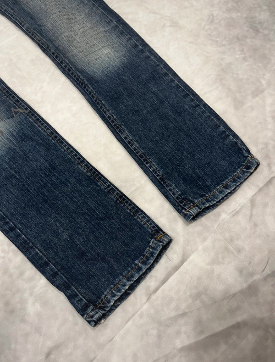 John Galliano Galliano Gazette Printed Graphic Vintage Jeans Size US 32 / EU 48 - 3 Thumbnail