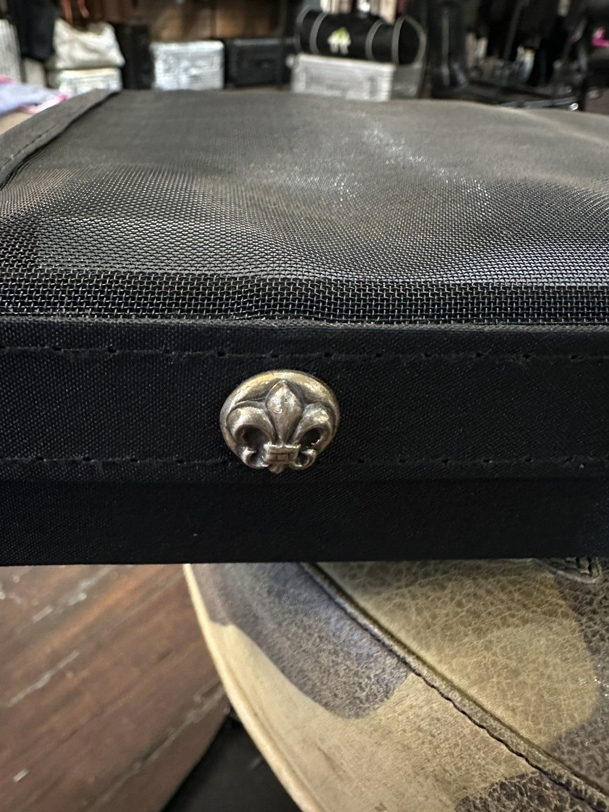 Chrome Hearts CHROME HEARTS PATCH GLASSES CASE Size ONE SIZE - 3 Thumbnail