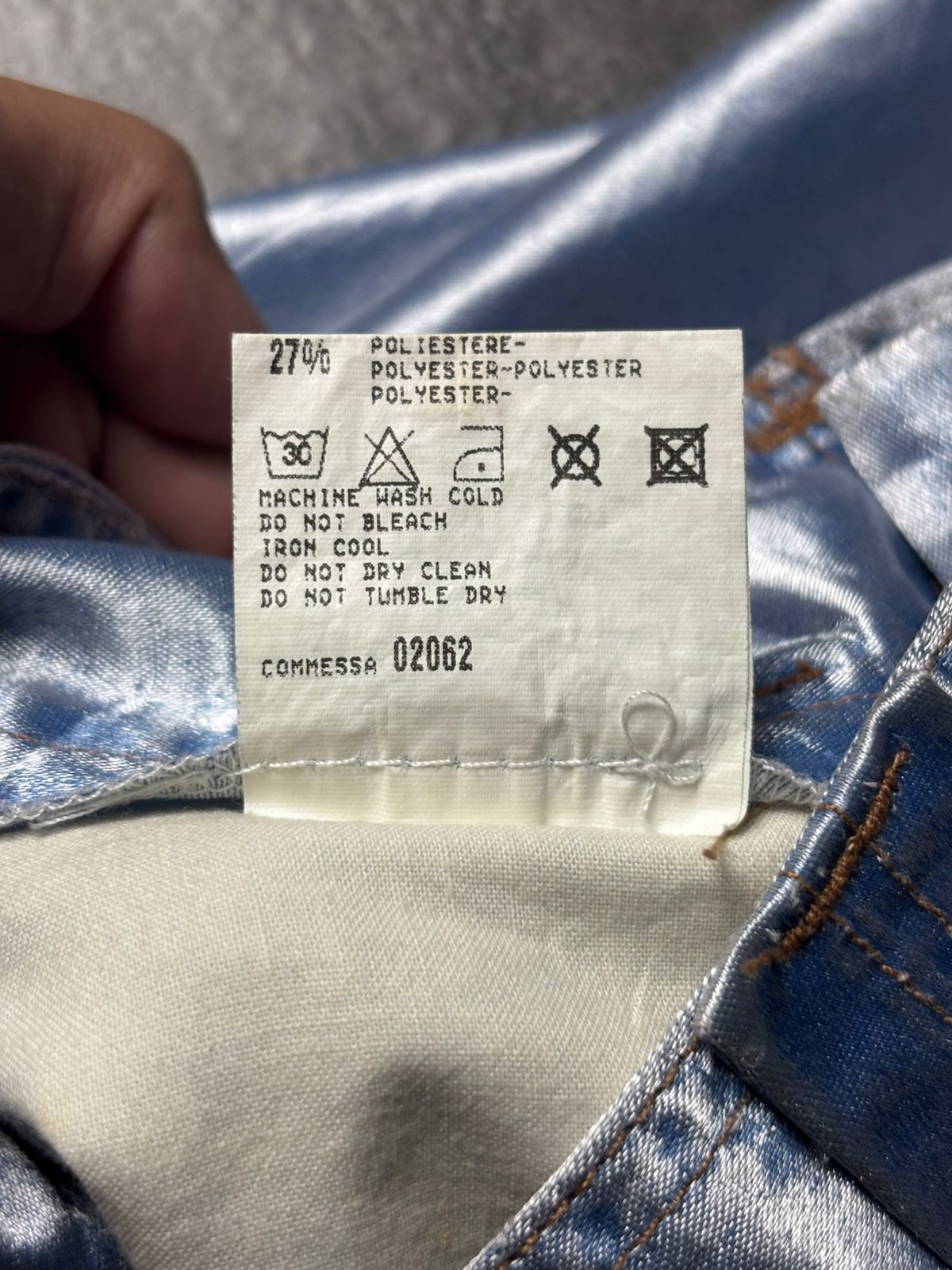 Marithe + Francois Girbaud Deadstock 2001 Marithe Francois Girbaud Pantaloni II Scelta Size 27" / US 4 / IT 40 - 8 Thumbnail