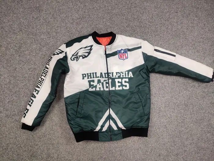 NFL Vintage NFL Philadelphia Eagles Champions Logo Bomber jacket Size US S / EU 44-46 / 1 - 5 Thumbnail