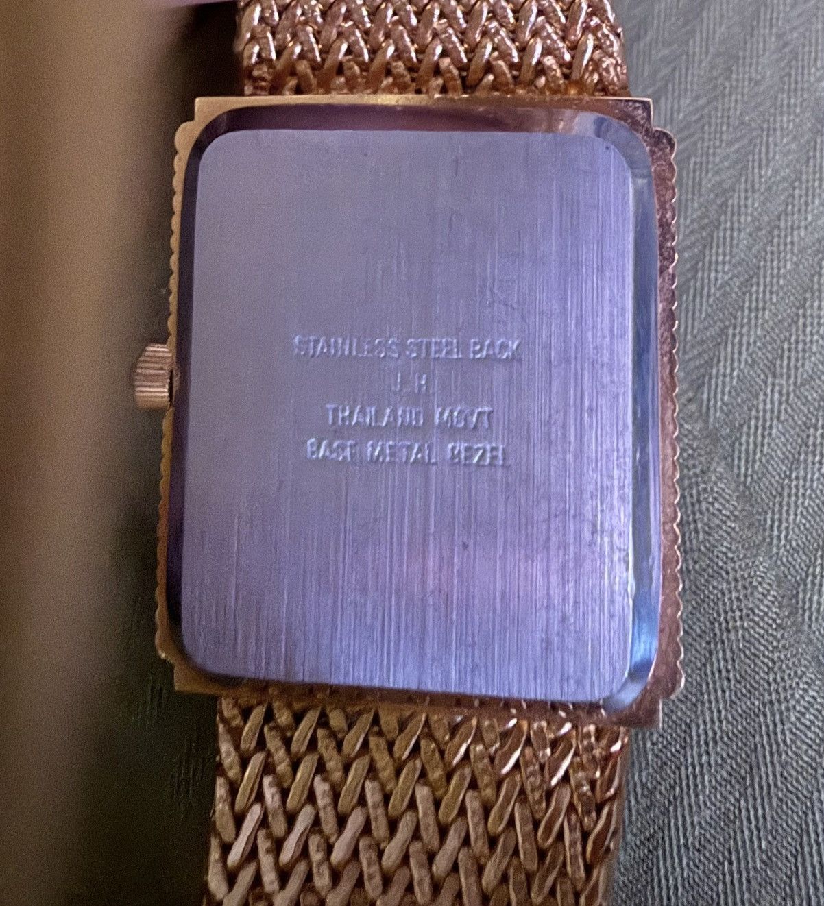 Xavier Xavier Diamond Gold plated Masterpiece Vintage watch Size ONE SIZE - 5 Thumbnail