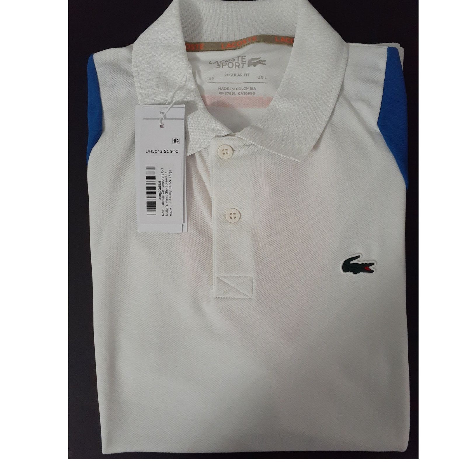 Lacoste Lacoste Men's Short Sleeve Regular Fit Polo Colorblocking L Size US L / EU 52-54 / 3 - 2 Thumbnail