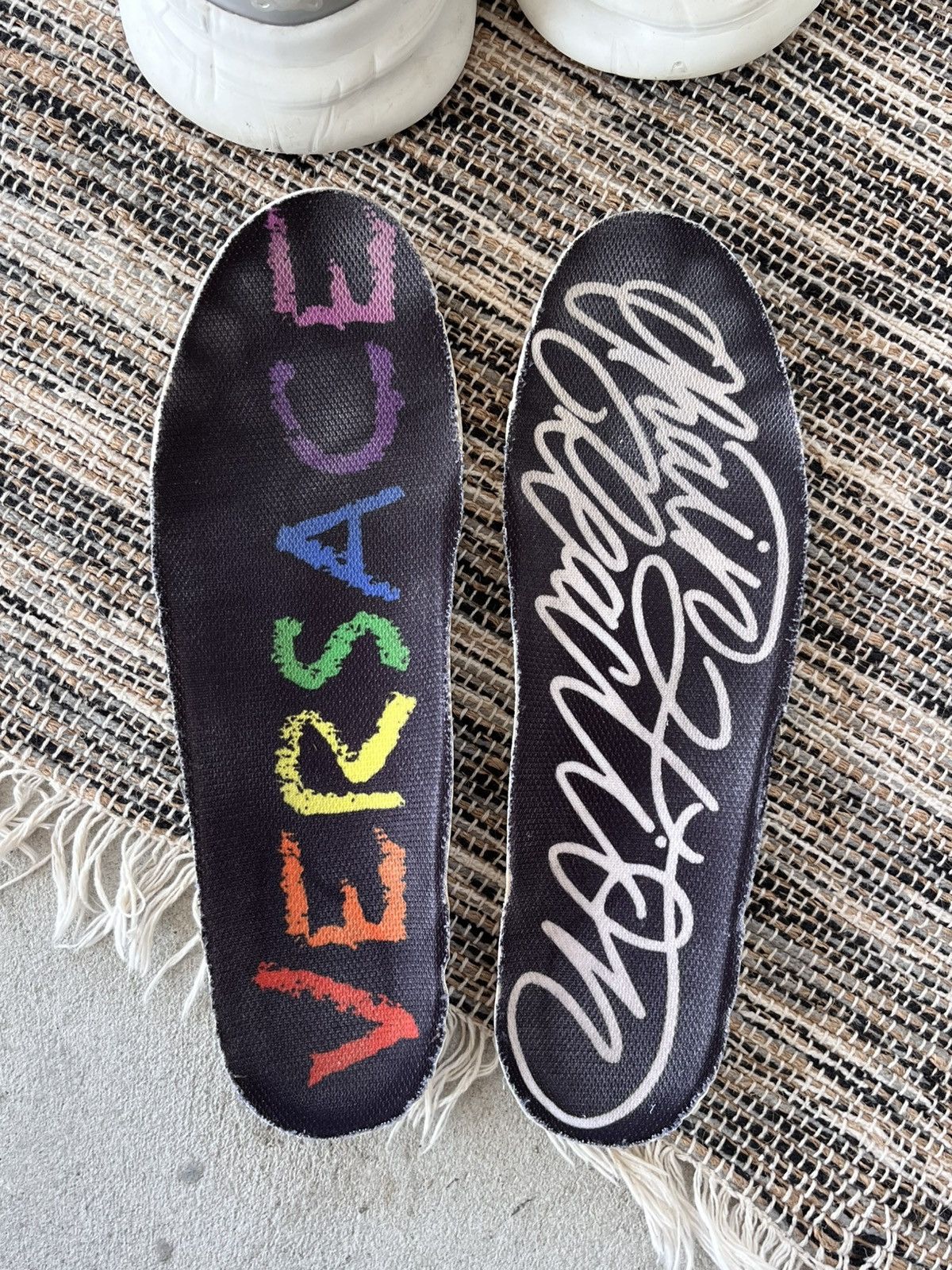 Versace Versace Chain Reaction Sneakers Baroque Medusa Logo Y2K Size US 5 / IT 35 - 14 Thumbnail