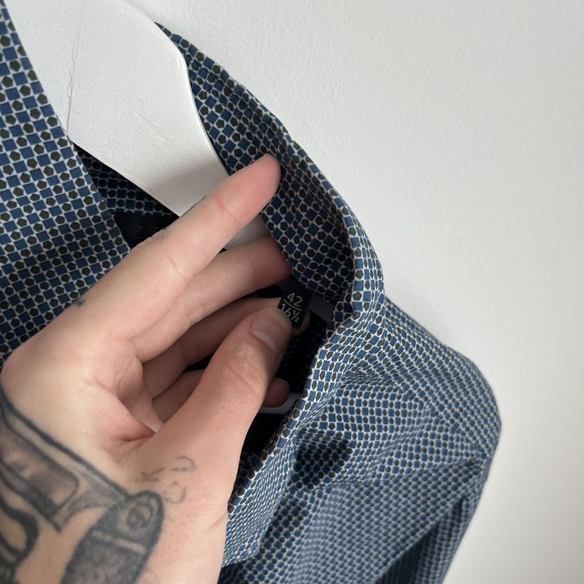 Z Zegna Z Zegna Men’s Shirt 42 Size US M / EU 48-50 / 2 - 4 Thumbnail