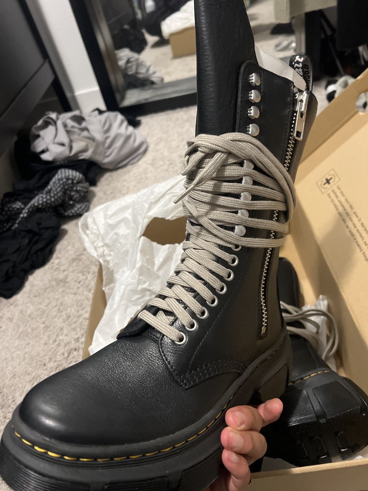 Dr. Martens × Rick Owens 1918 DMXL RO | Grailed