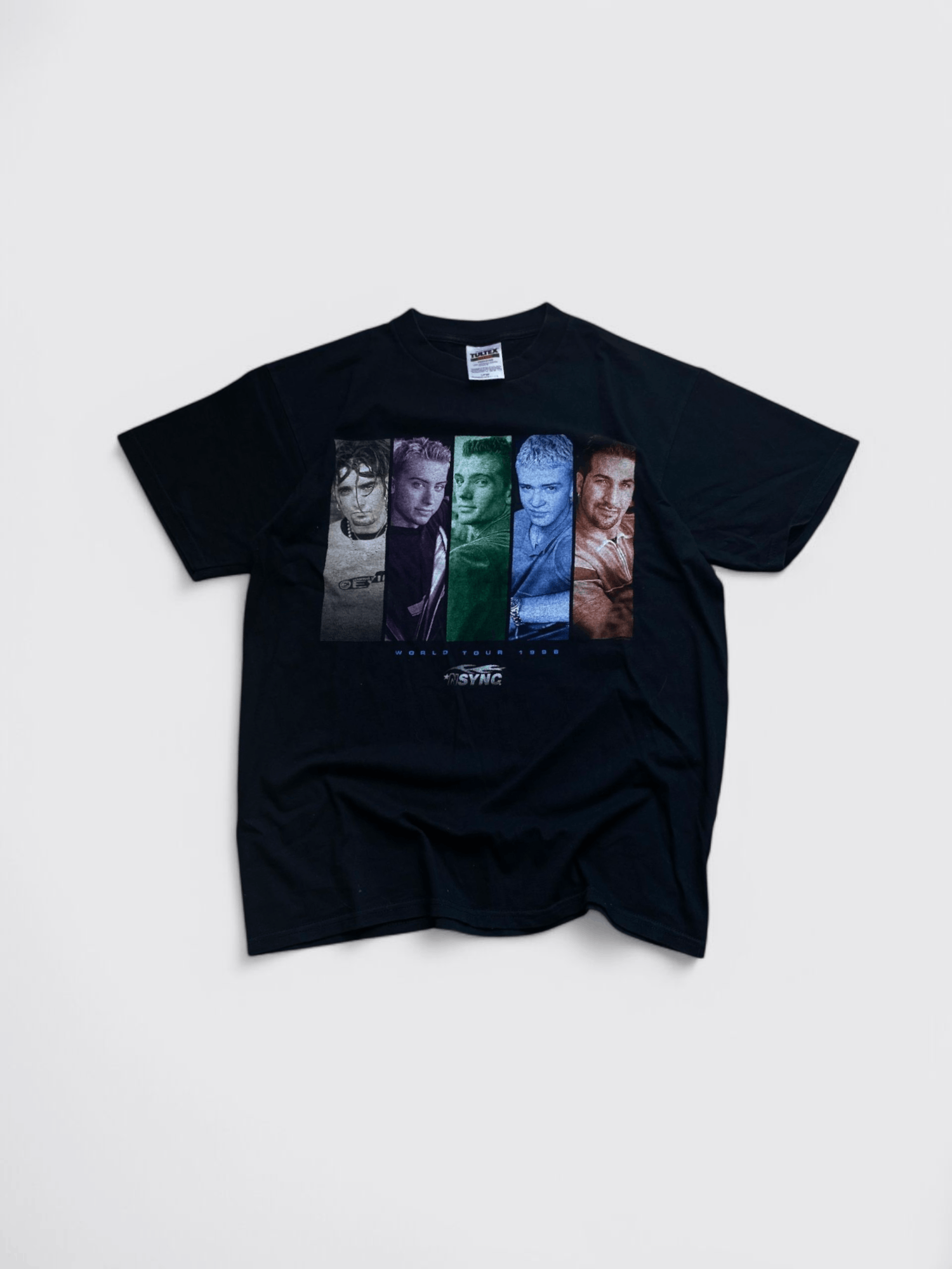 Vintage NSYNC World Tour 1998 Deadstock Vintage TShirt Size US L / EU 52-54 / 3 - 1 Thumbnail