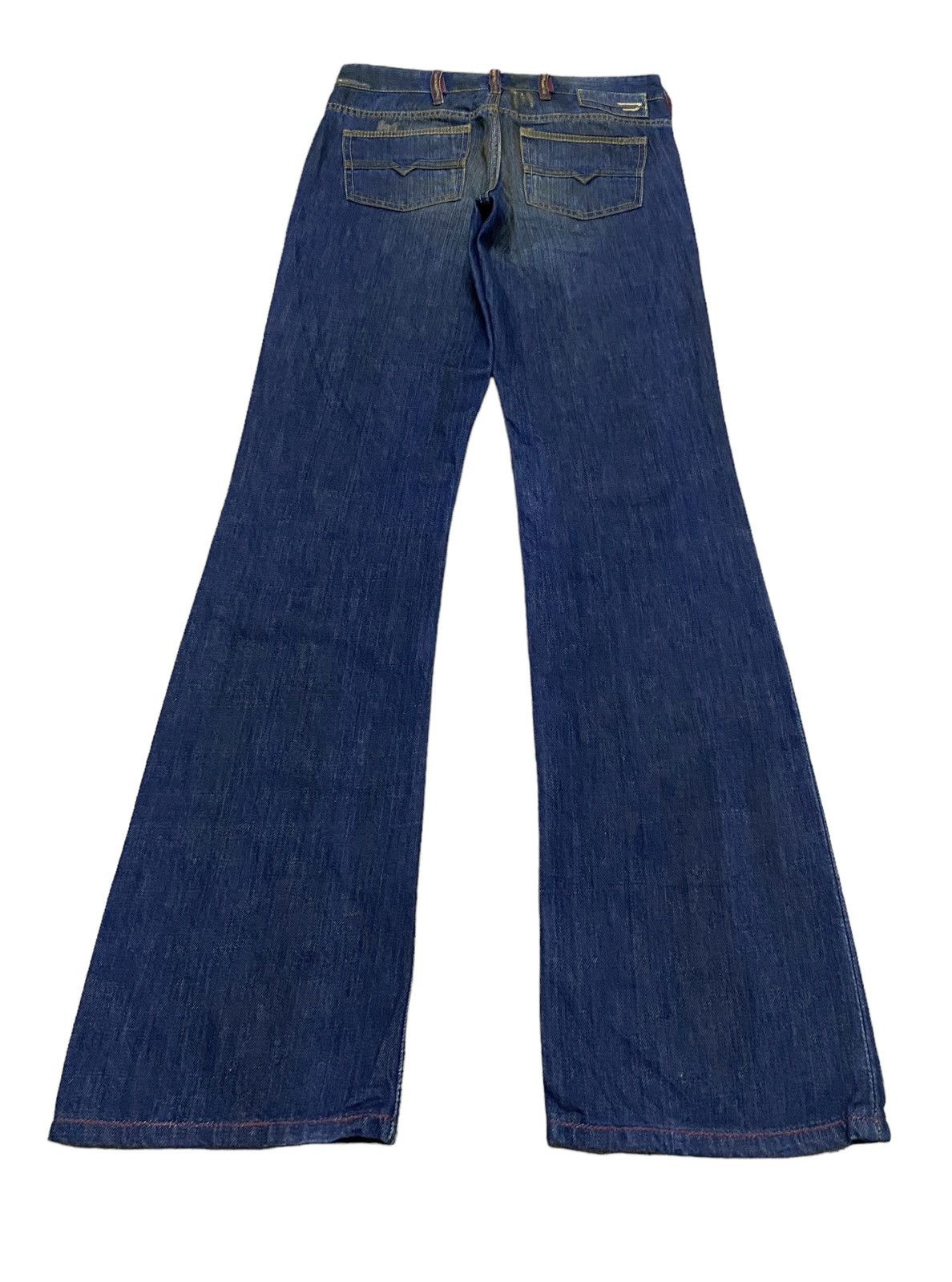 Diesel × If Six Was Nine Rare Design Vintage Brand Diesel Flared Jeans 1990s Size US 28 / EU 44 - 2 Thumbnail