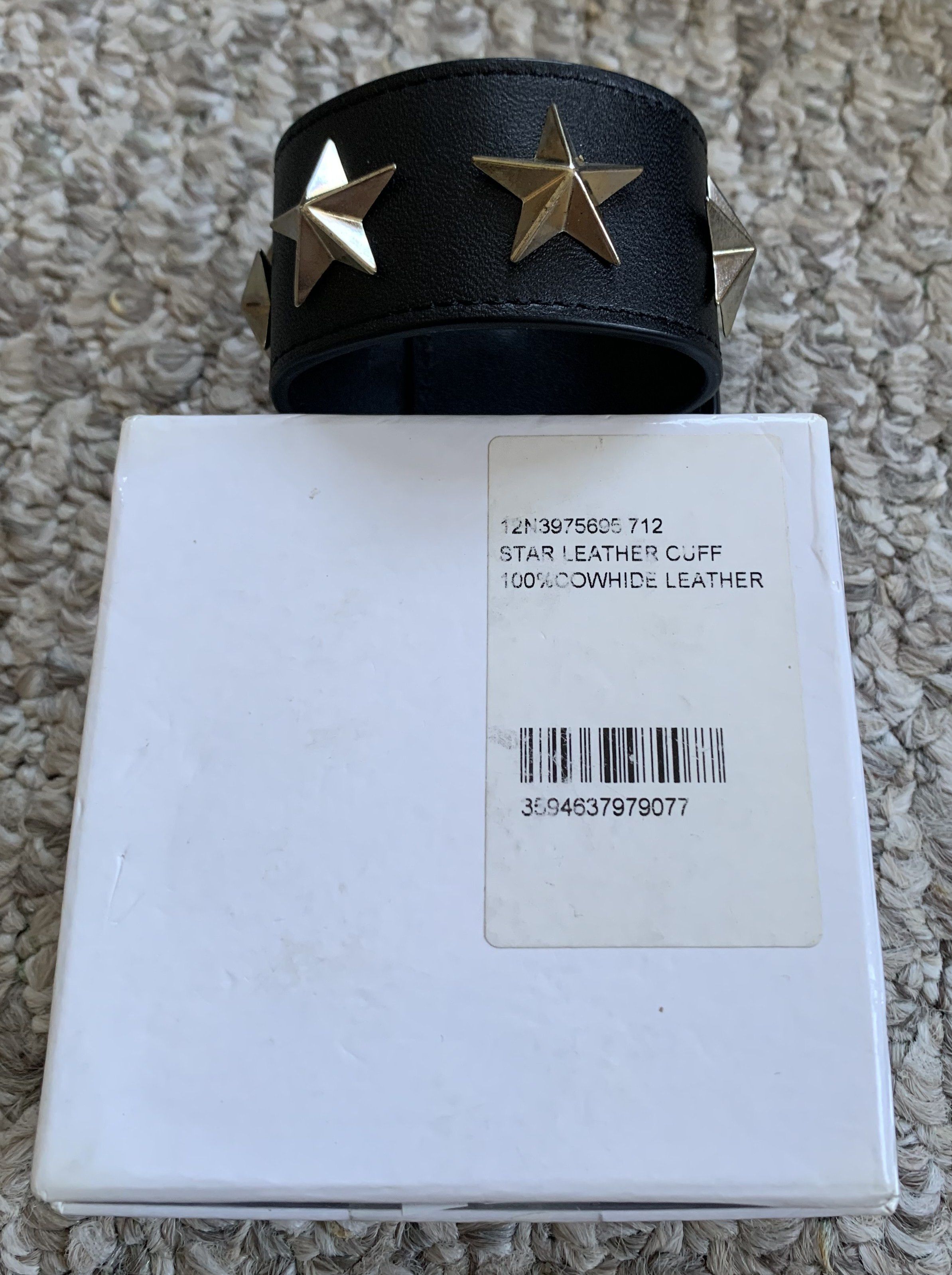 Givenchy Givenchy Stars Leather Bracelet + Box Size ONE SIZE - 9 Thumbnail