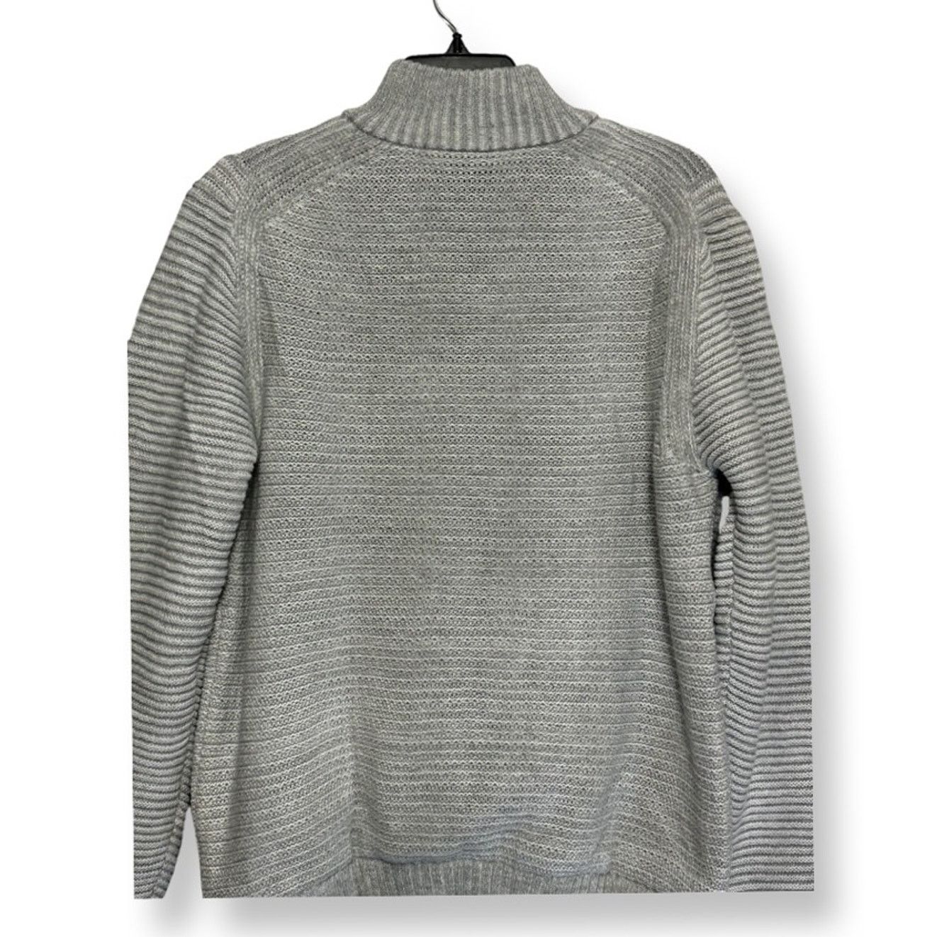 Other Xray Sweater Long Sleeves Mock Neck Ribbed Zip Gray L NWOT Size US L / EU 52-54 / 3 - 5 Thumbnail