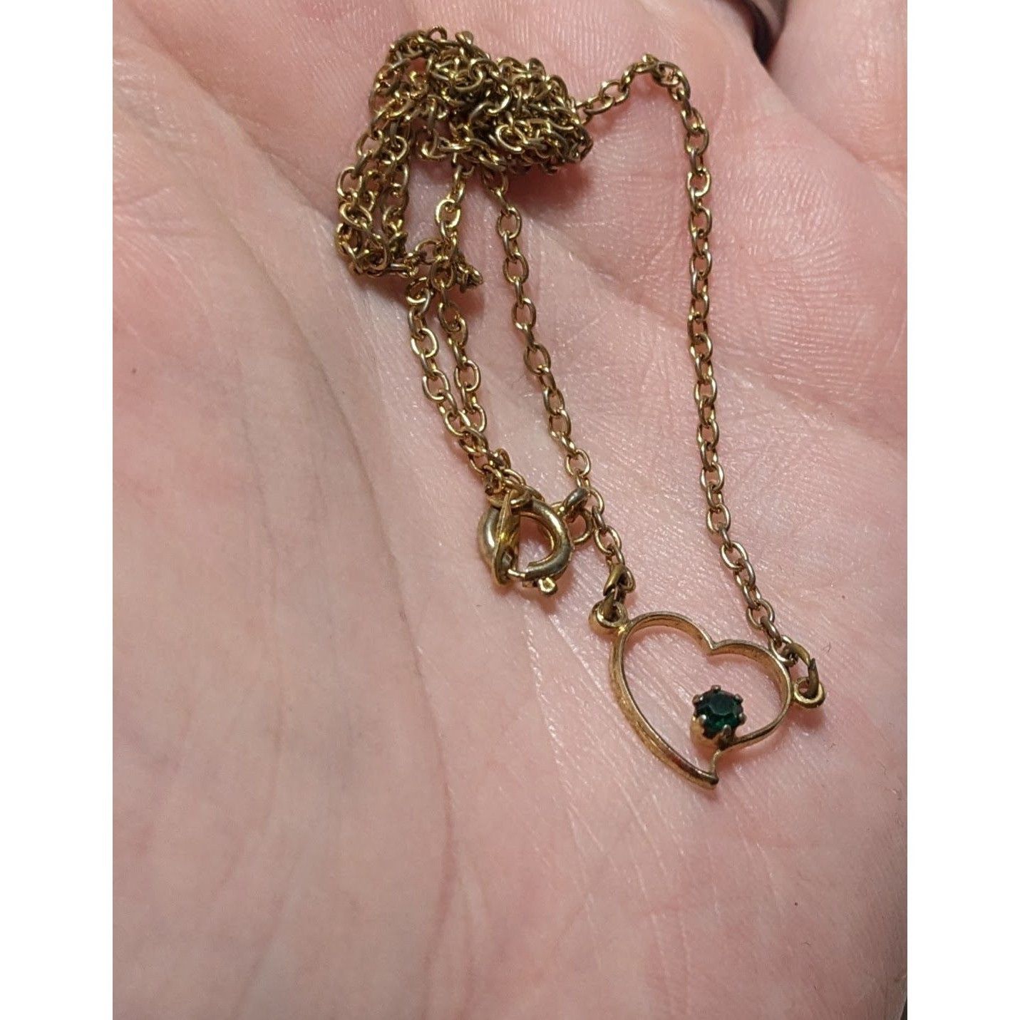 Other Minimalist Gold Open Heart Necklace Size ONE SIZE - 12 Thumbnail