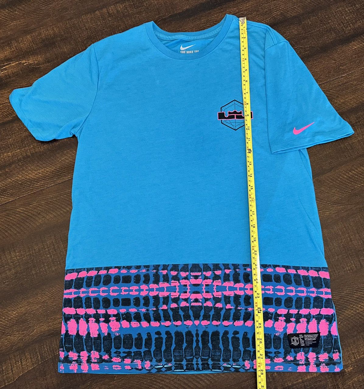 Nike Nike Lebron James Men’s T-shirt Blue South Beach-Size Medium Size US M / EU 48-50 / 2 - 4 Thumbnail