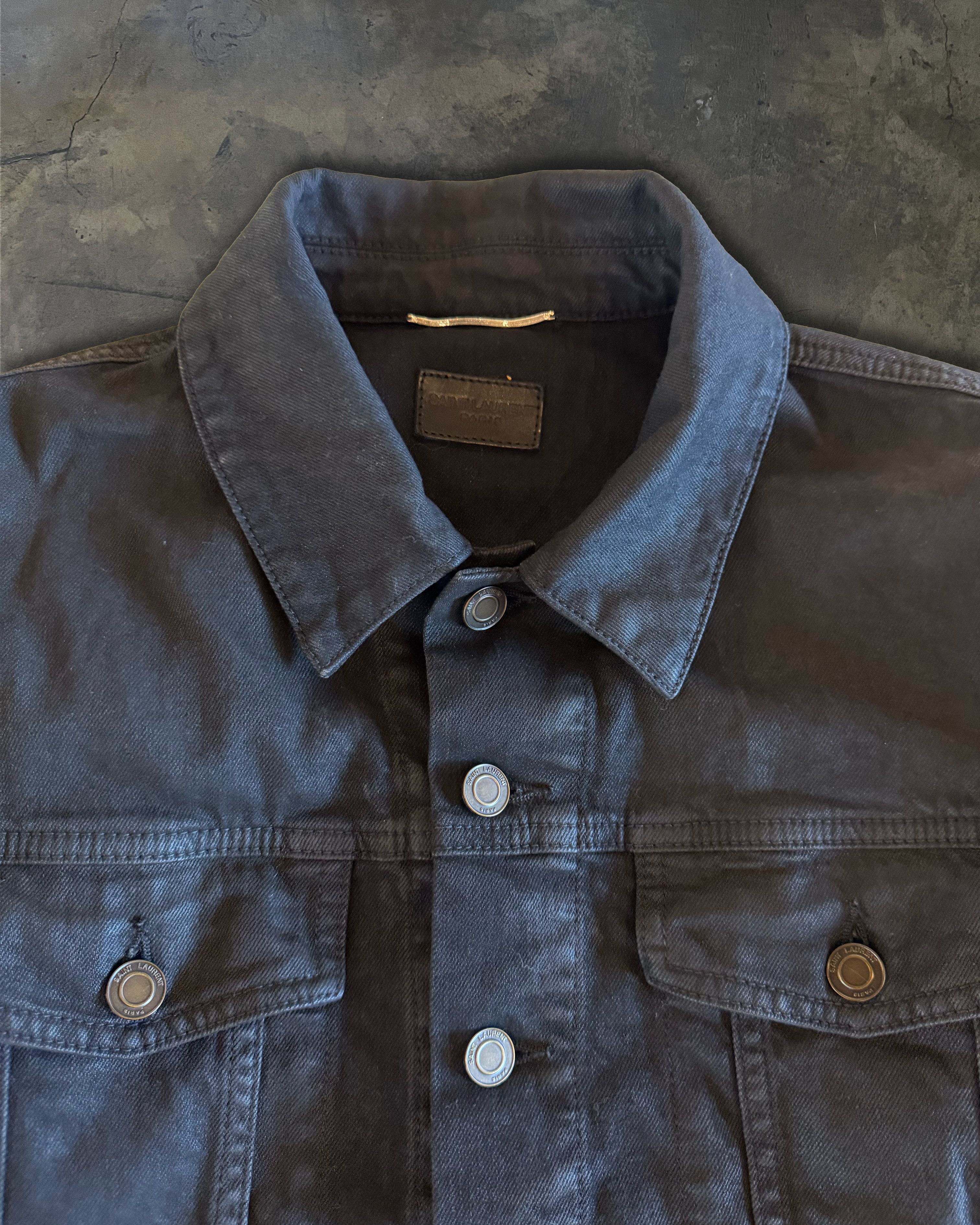 Saint Laurent Paris SAINT LAURENT 2019 DENIM TRUCKER JACKET Size US S / EU 44-46 / 1 - 2 Thumbnail