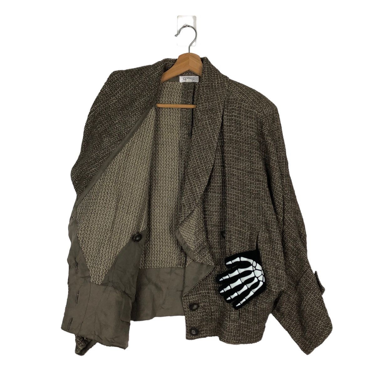 Japanese Brand VINTAGE BOMBER JACKET COSPANI JAPAN INSPIRE RICK OWENS Size US M / EU 48-50 / 2 - 8 Thumbnail