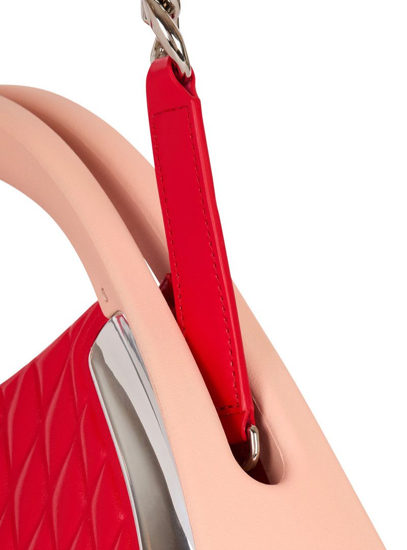Balmain o1s1wg111225 Size:OS/Jolie Madame Tote Bag in Red Size ONE SIZE - 7 Thumbnail