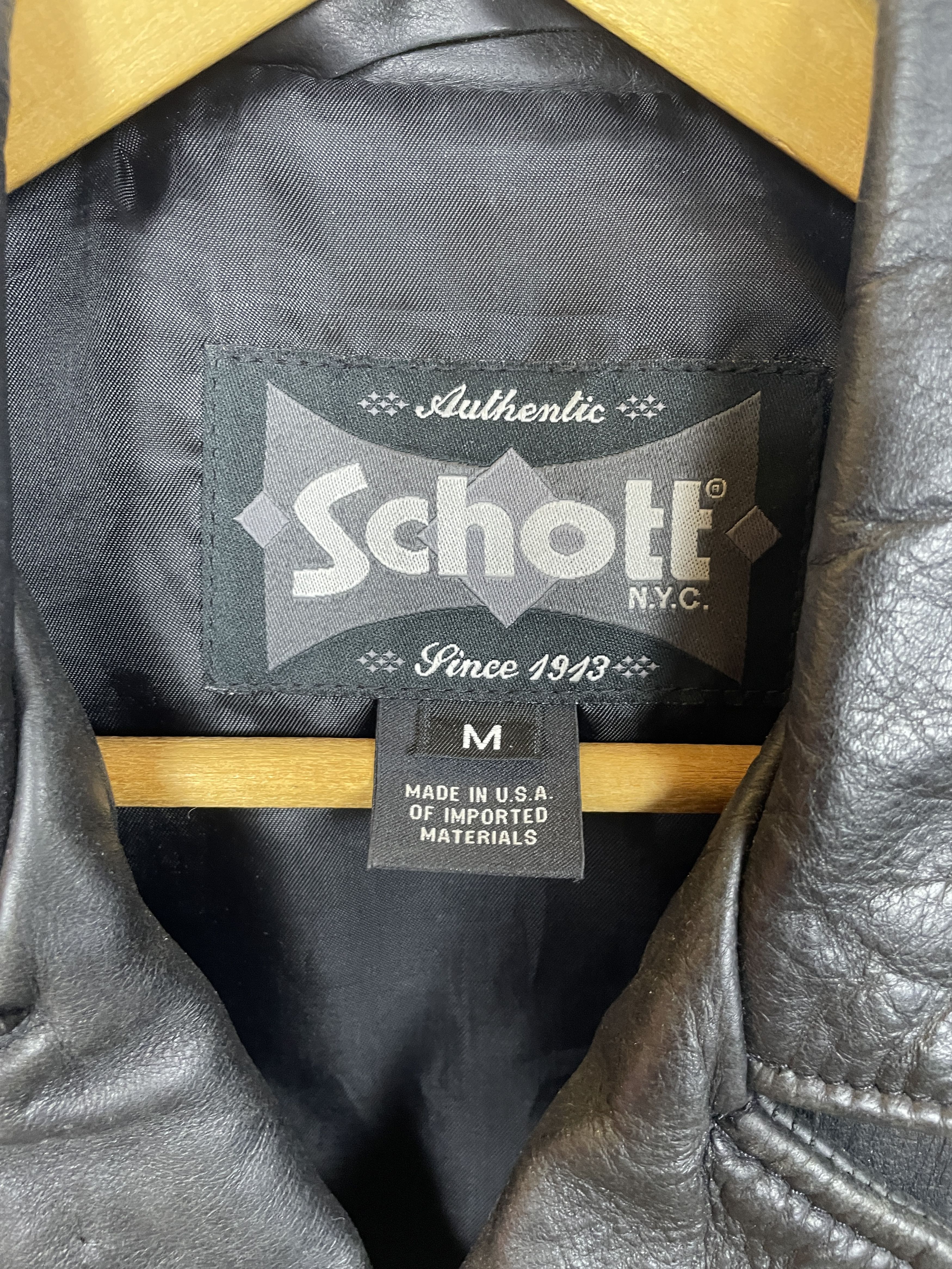Schott Schott 626VNW Leather Jacket Size M / US 6-8 / IT 42-44 - 3 Thumbnail