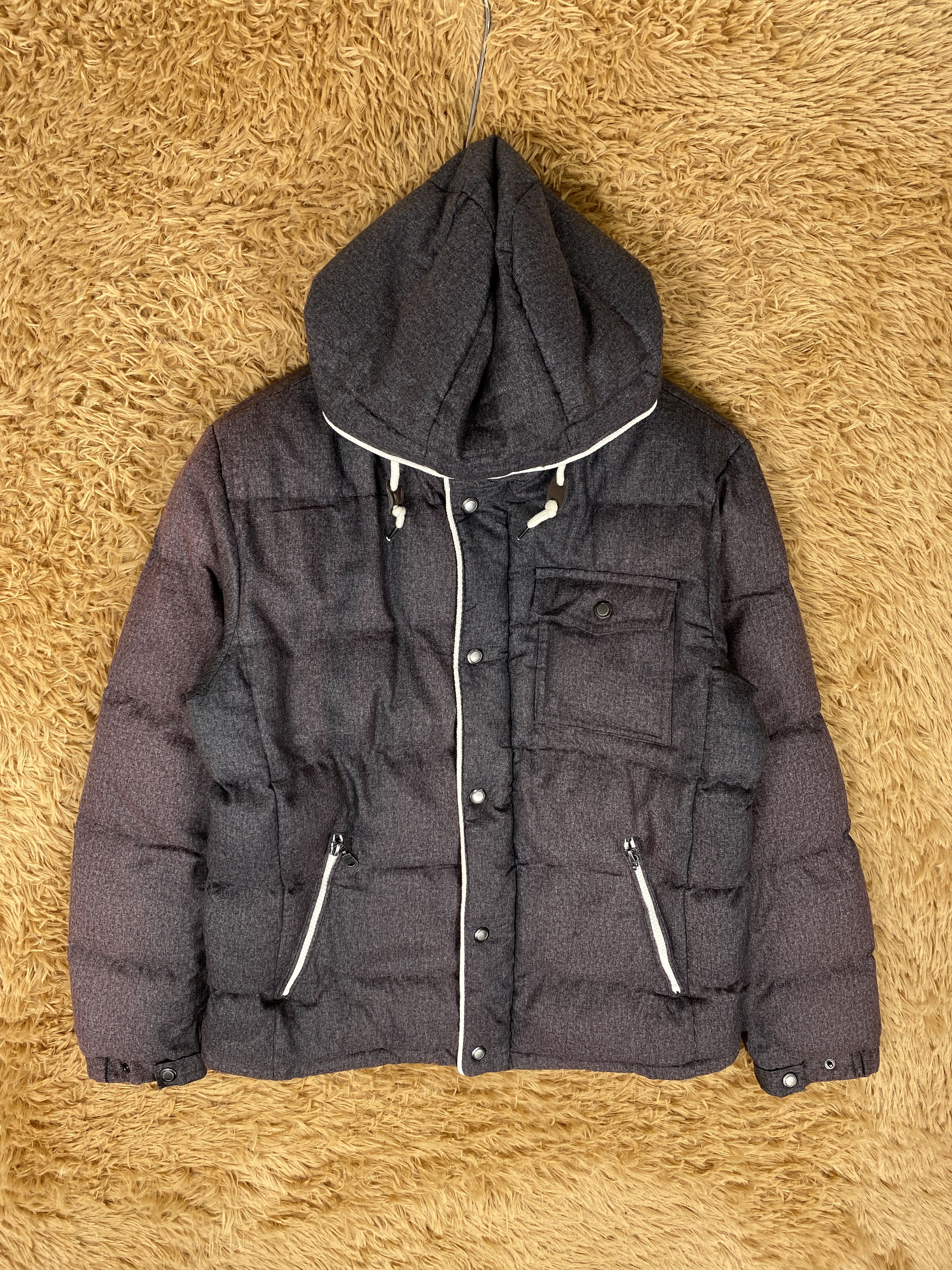 Japanese Brand Vintage Japanese Brand Puffer Hoodie Jacket J2224 Size US S / EU 44-46 / 1 - 1 Thumbnail
