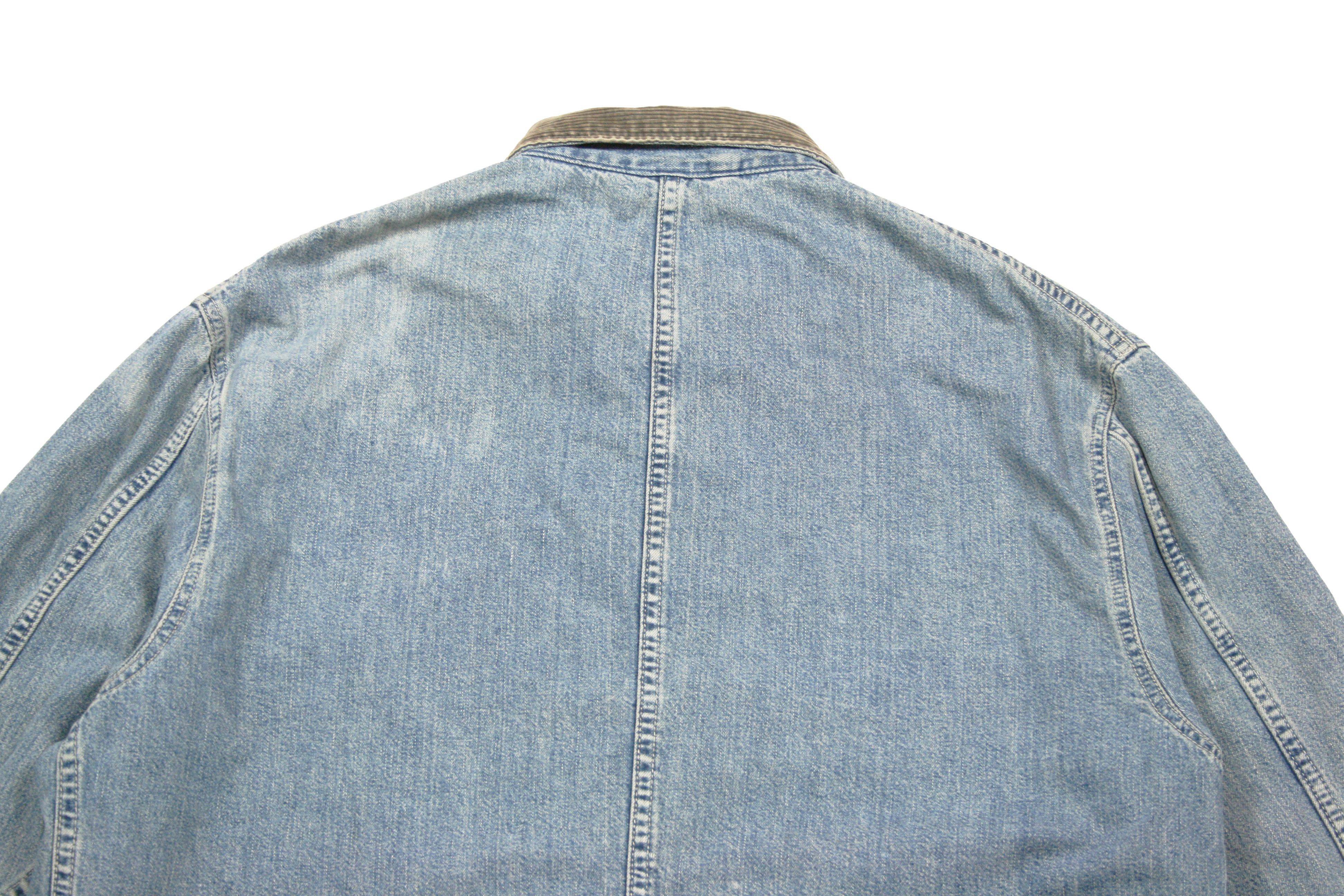 RRL Ralph Lauren 1993 Double RL Denim Worker Chore Jacket Made in USA Size US M / EU 48-50 / 2 - 7 Thumbnail