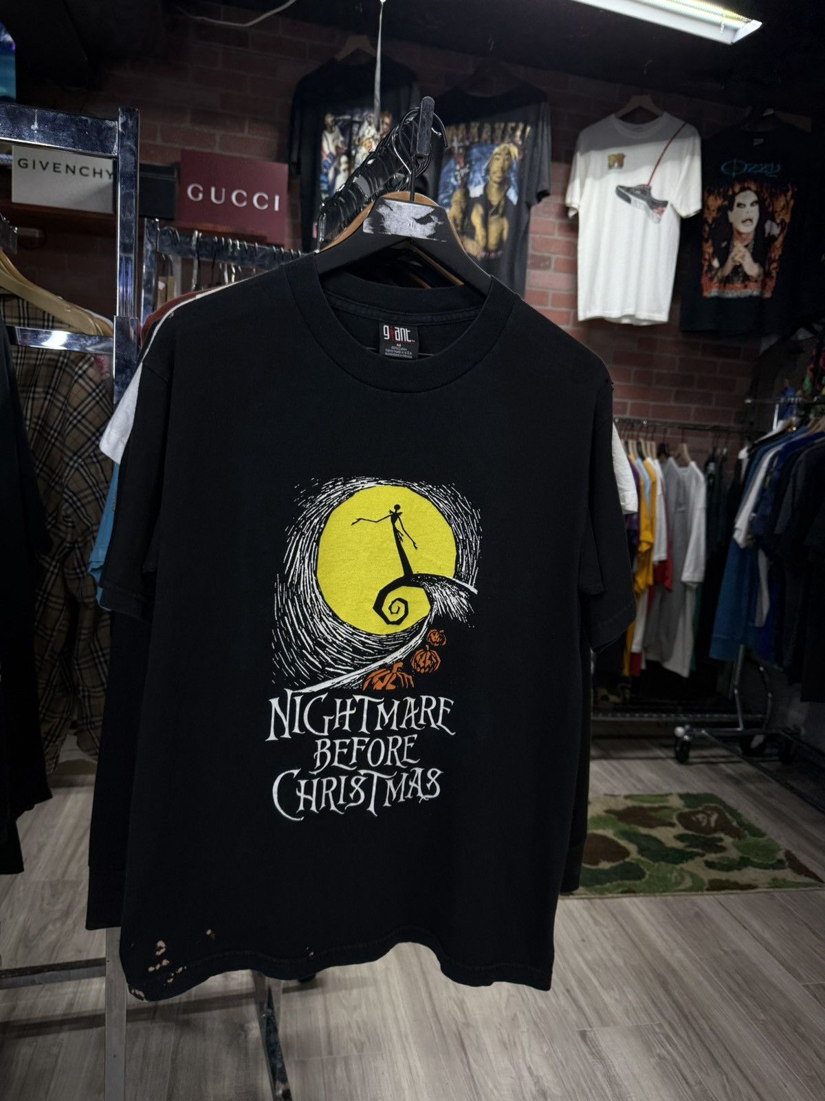 Disney 90’s Disney Movie Nightmare Before Christmas Shirt Medium Size US M / EU 48-50 / 2 - 6 Thumbnail