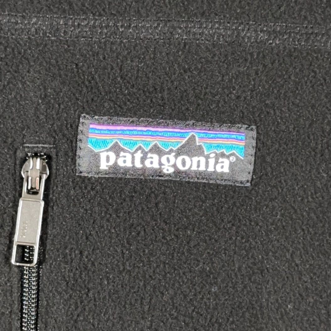 Patagonia Patagonia Jacket Adult LARGE Black Fleece Micro D Logo Zip Outdoor Basil Hayden Embroidered Back Collar Pocket Size US L / EU 52-54 / 3 - 4 Thumbnail