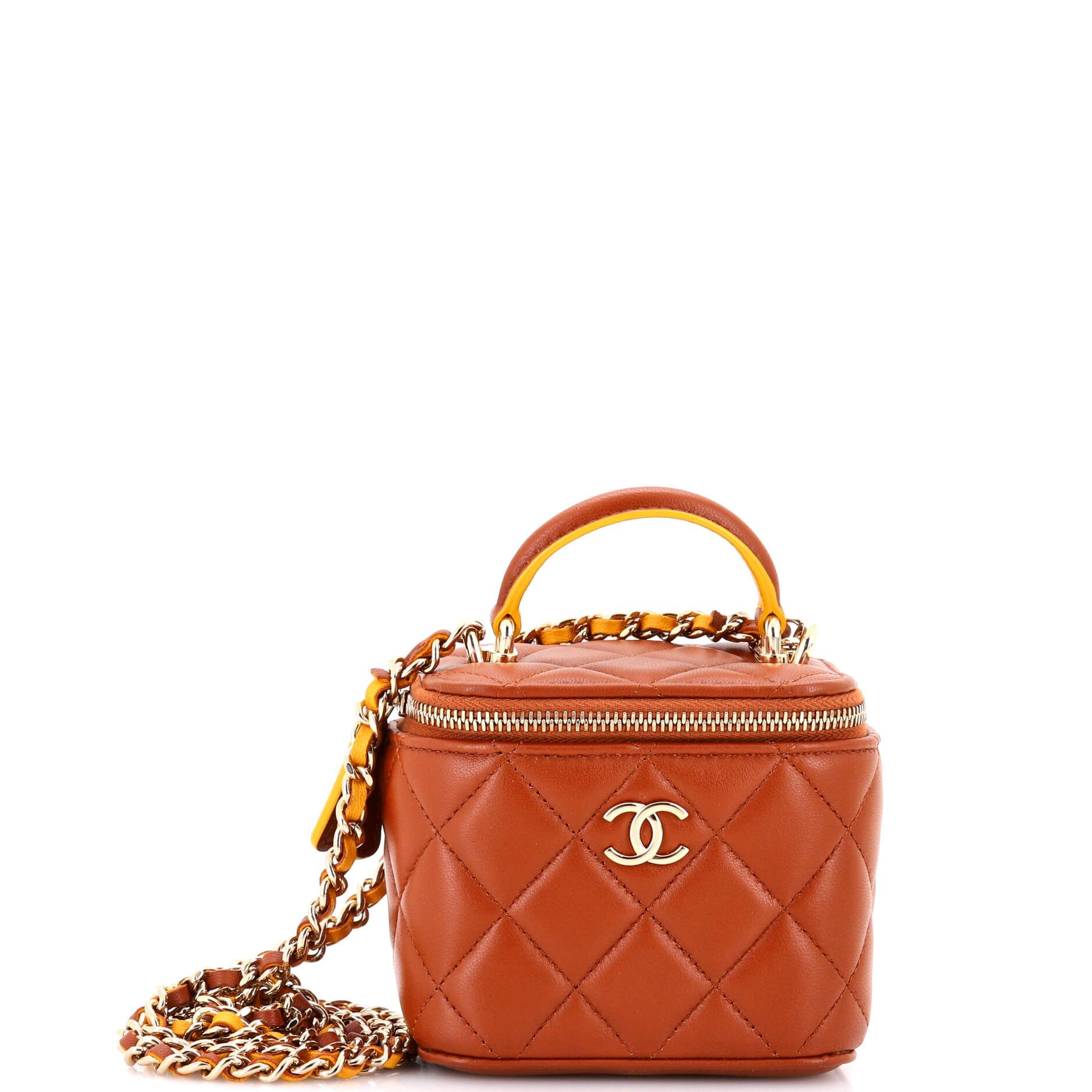 Chanel Classic Top Handle Vanity Case with Chain Size ONE SIZE - 1 Thumbnail