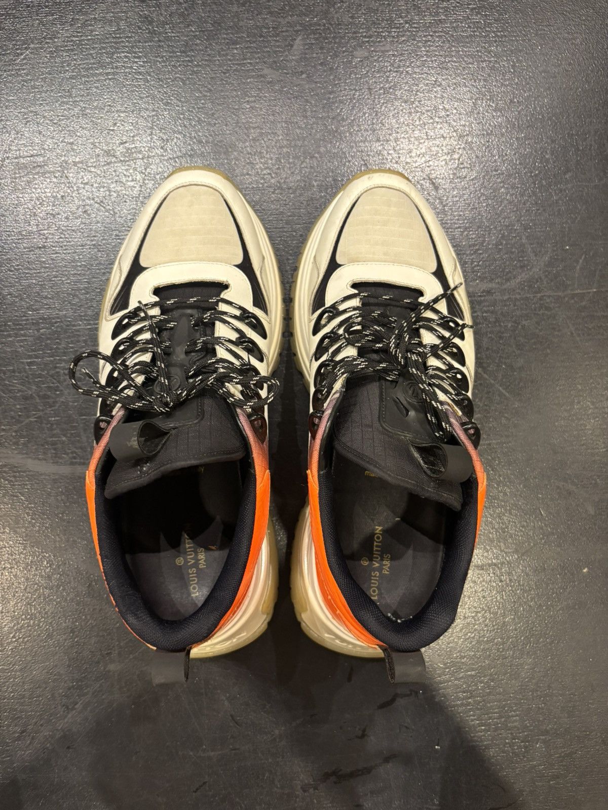 Louis Vuitton Louis Vuitton Run Away Pulse Sneakers White / Orange Size US 7.5 / EU 40-41 - 4 Thumbnail