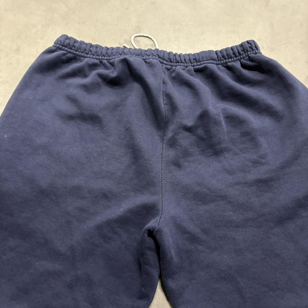 Vintage CRAZY Vintage Y2K/2000s Navy Blue Baggy Essential Sweatpants! Size US 32 / EU 48 - 6 Thumbnail