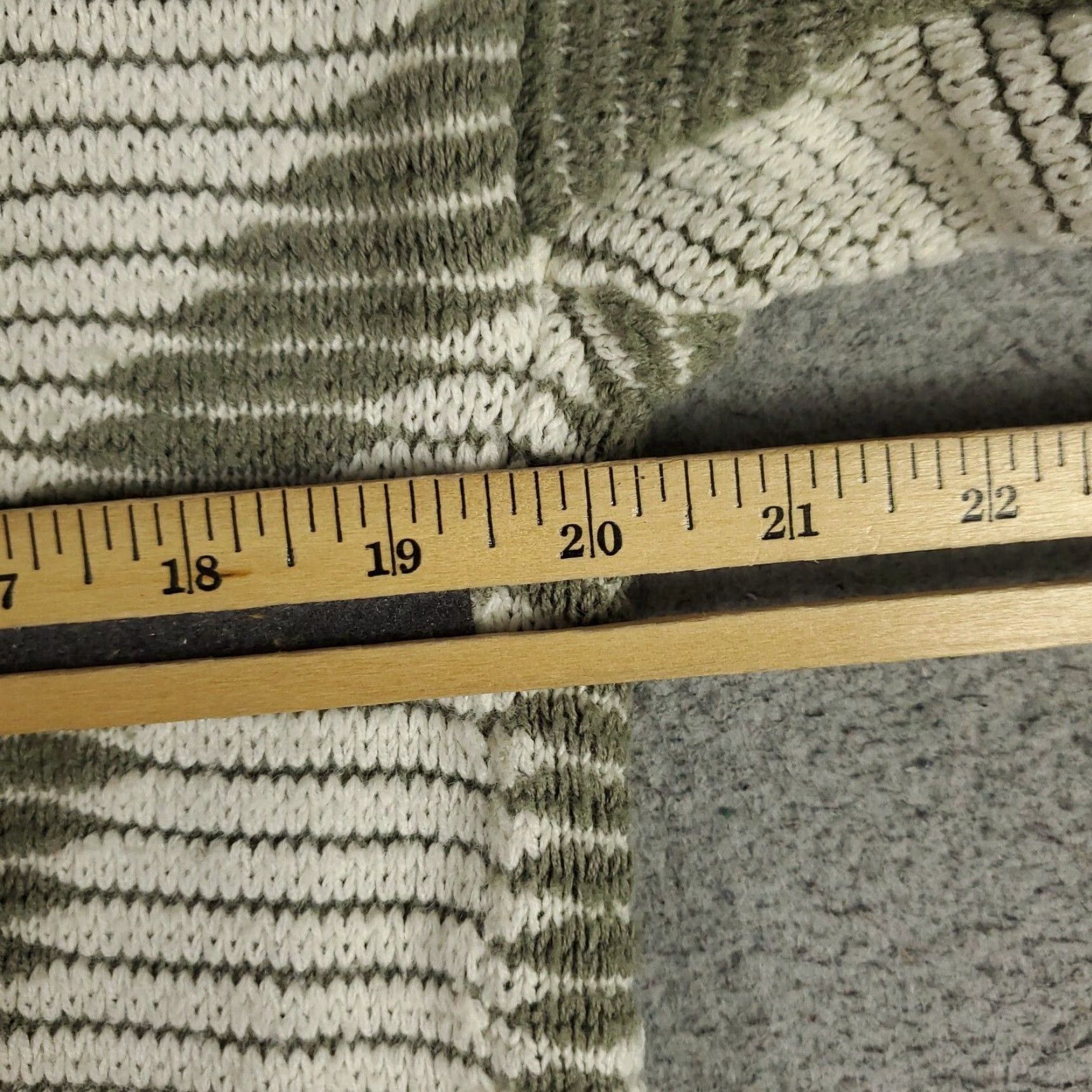 Vintage Jed Mens Beige Large Extra Large Vintage 80s Knit Pullover Sweatshirt Size US L / EU 52-54 / 3 - 7 Thumbnail