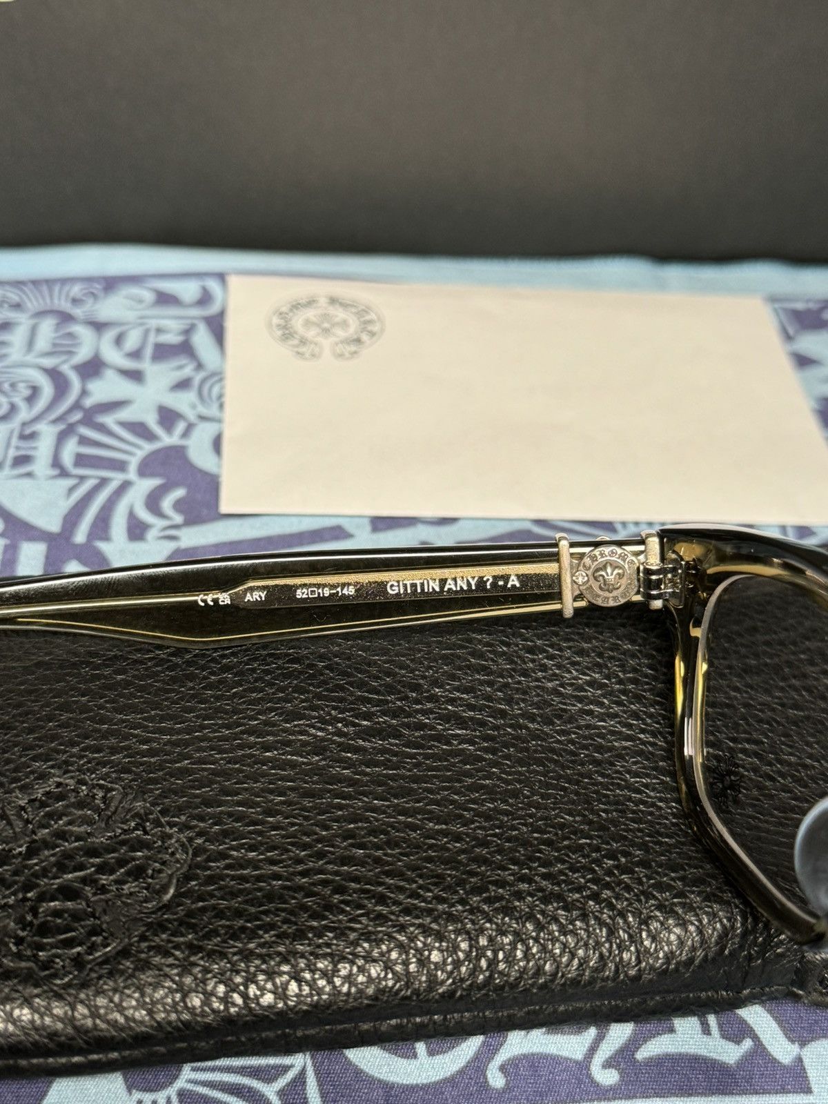 Chrome Hearts Chrome Hearts “Gittin Any?” Glasses Size ONE SIZE - 4 Thumbnail