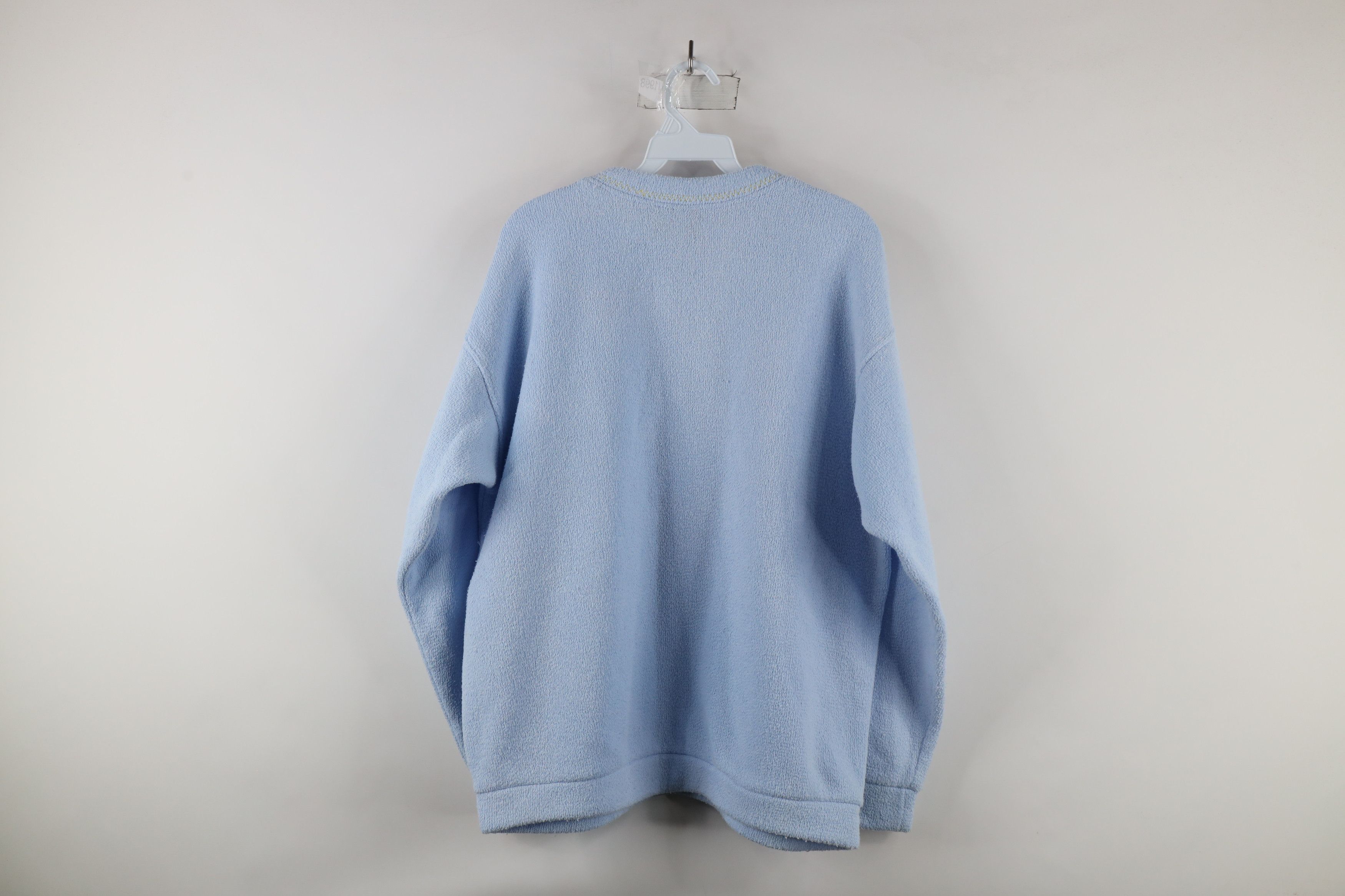 Vintage Vintage 90s Country Primitive Flower Bird Sweatshirt USA Size L / US 10 / IT 46 - 11 Thumbnail