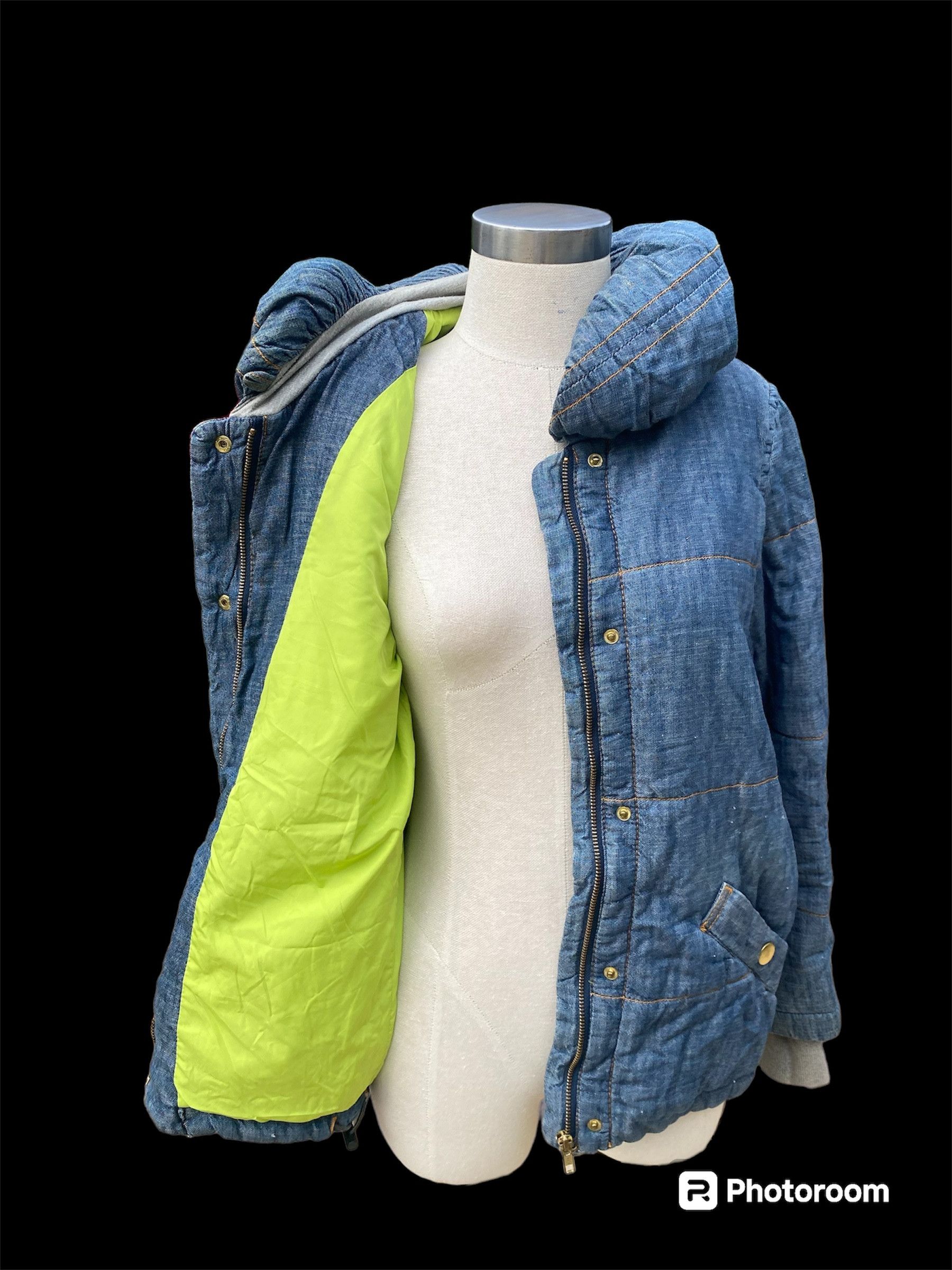 mercibeaucoup denim puffer jacket Size US S / EU 44-46 / 1 - 8 Thumbnail