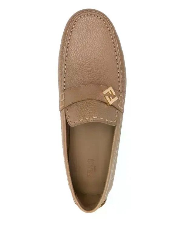 Fendi o1s1wg110426 Driver Loafers in Brown Size US 8 / EU 41 - 4 Thumbnail