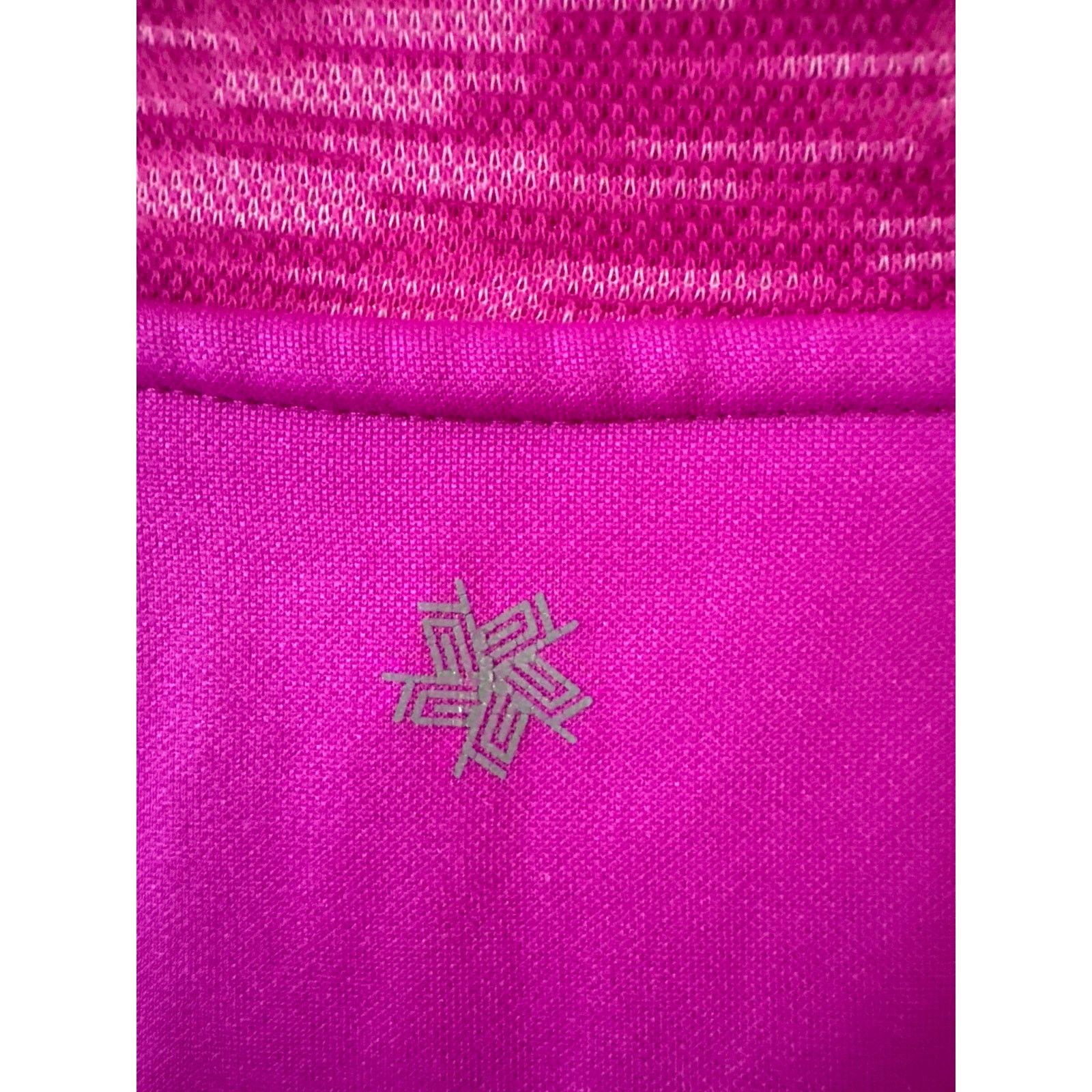 Tek Gear Tek Gear Small Pink Long Sleeves Thumb Holes Full Zip Jacket Size S / US 4 / IT 40 - 3 Thumbnail