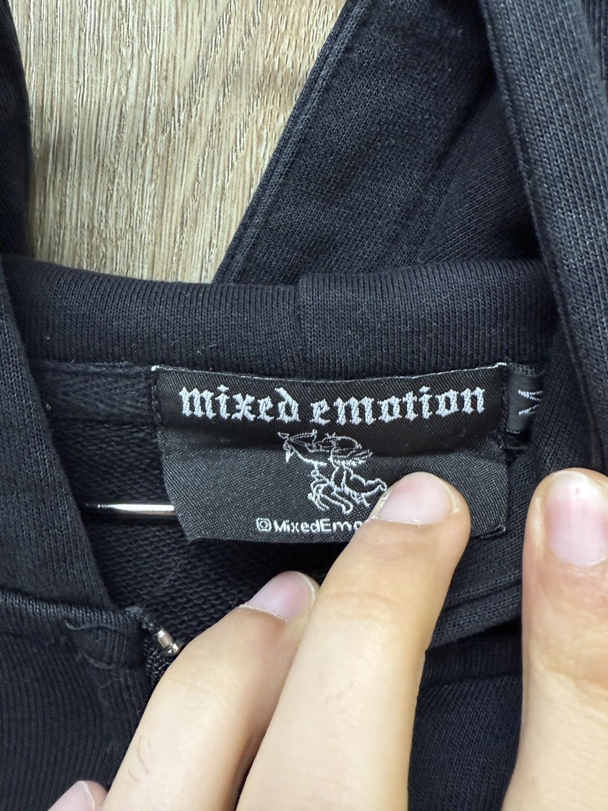 Other Mixed Emotions Grey Zip Up Hoodie Size US M / EU 48-50 / 2 - 6 Thumbnail