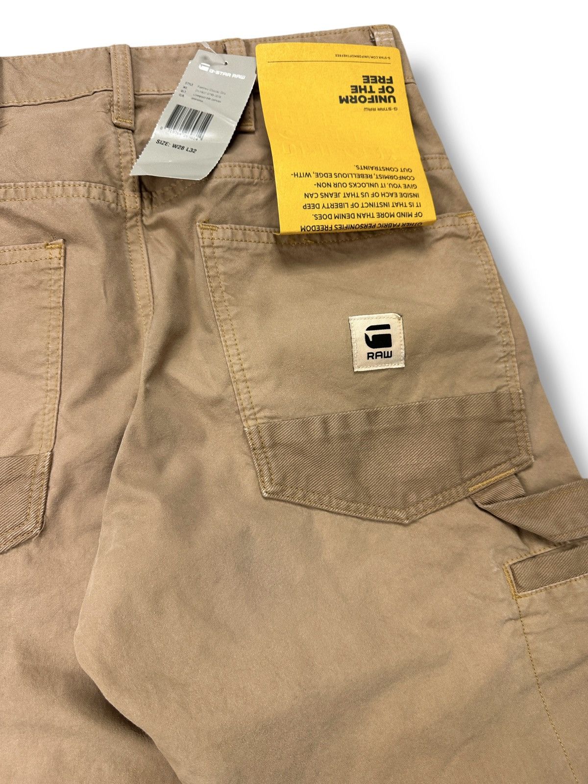 G-Star NWT🏷️ G-Star Faeroes Classic Straight Tapered PM Pants Canvas Size US 28 / EU 44 - 15 Thumbnail