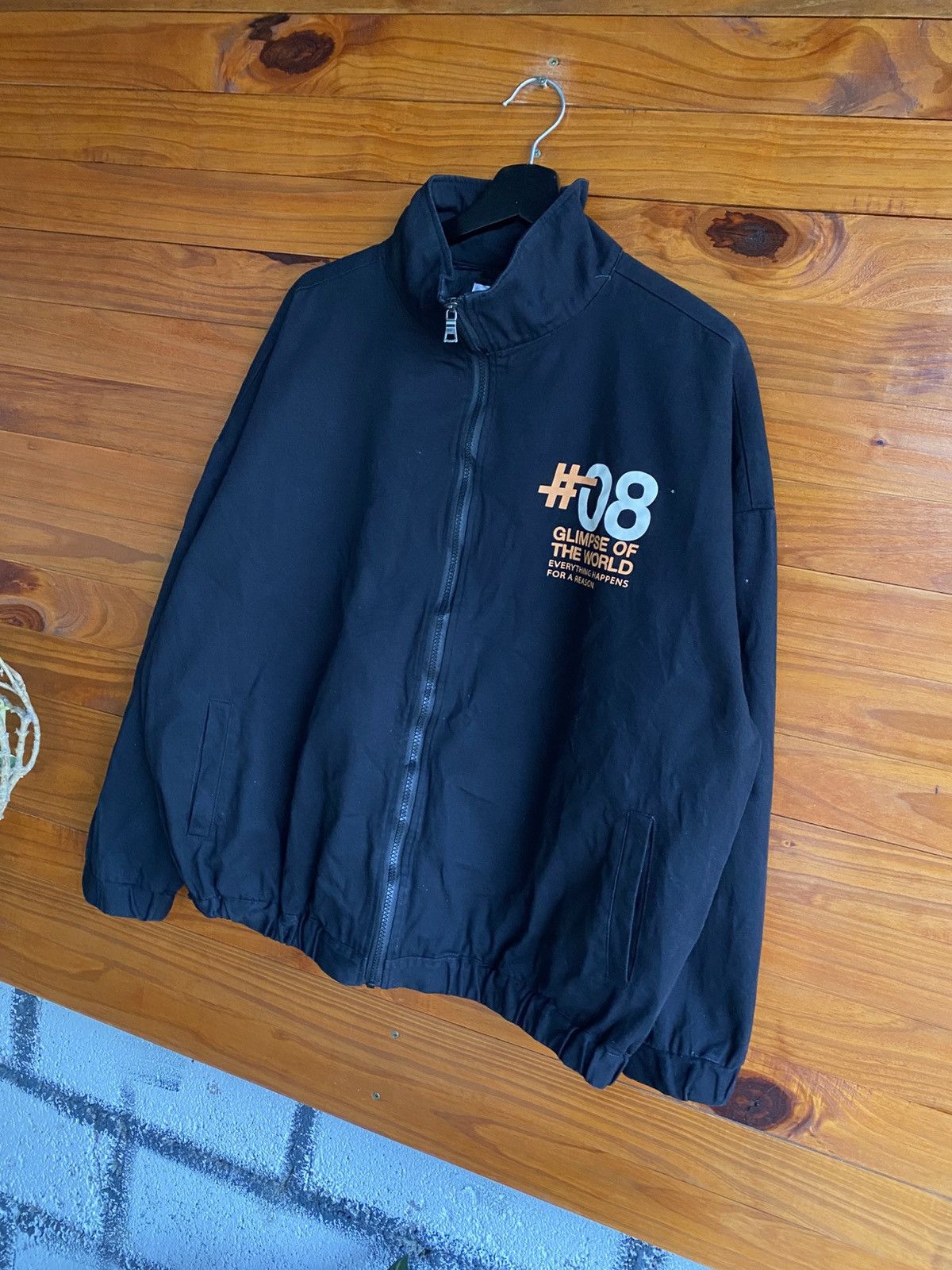 In The Attic A.T.C Pleasure-Seekers Graphic Zip Jacket Black Streetwear Size US L / EU 52-54 / 3 - 8 Thumbnail
