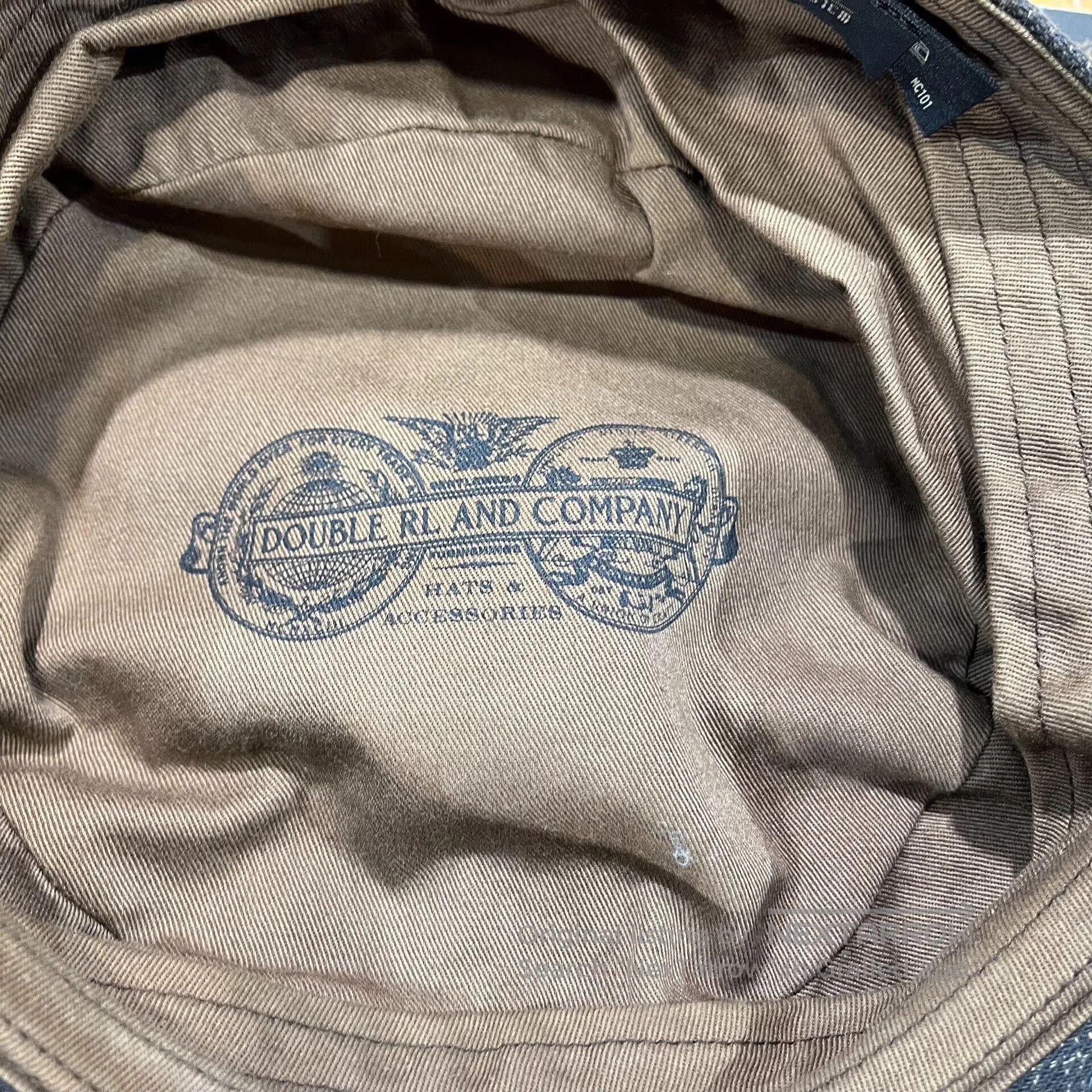 RRL Ralph Lauren vintage plaid newsboy cap for men. Size ONE SIZE - 6 Thumbnail