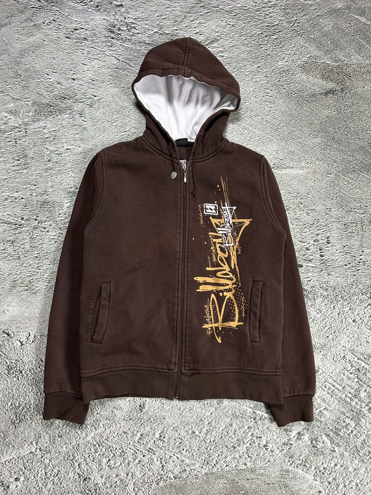 Billabong Billabong zip hoodie vintage brown Y2K big logo Size US S / EU 44-46 / 1 - 1 Thumbnail
