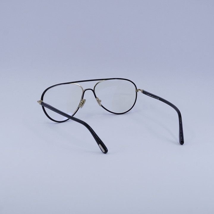 Tom Ford Tom Ford FT5897-B 001 Eyeglasses Black 57mm Aviator Frame Size ONE SIZE - 10 Thumbnail