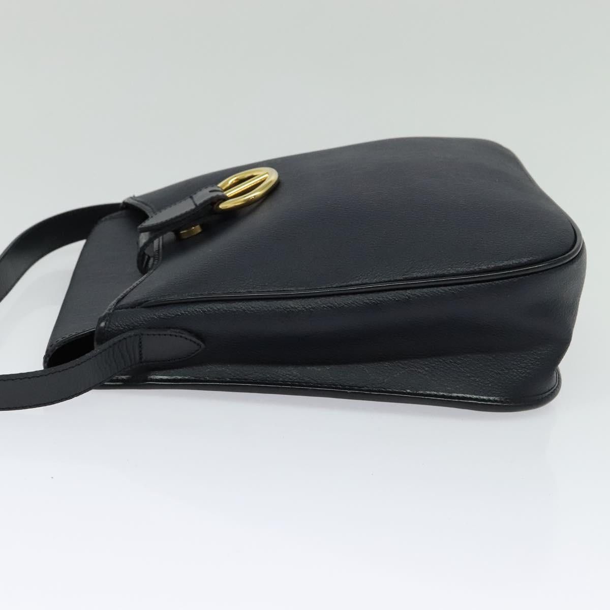 Dior DIOR Honeycomb Canvas Shoulder Bag Pvc Black Gold Size ONE SIZE - 4 Thumbnail