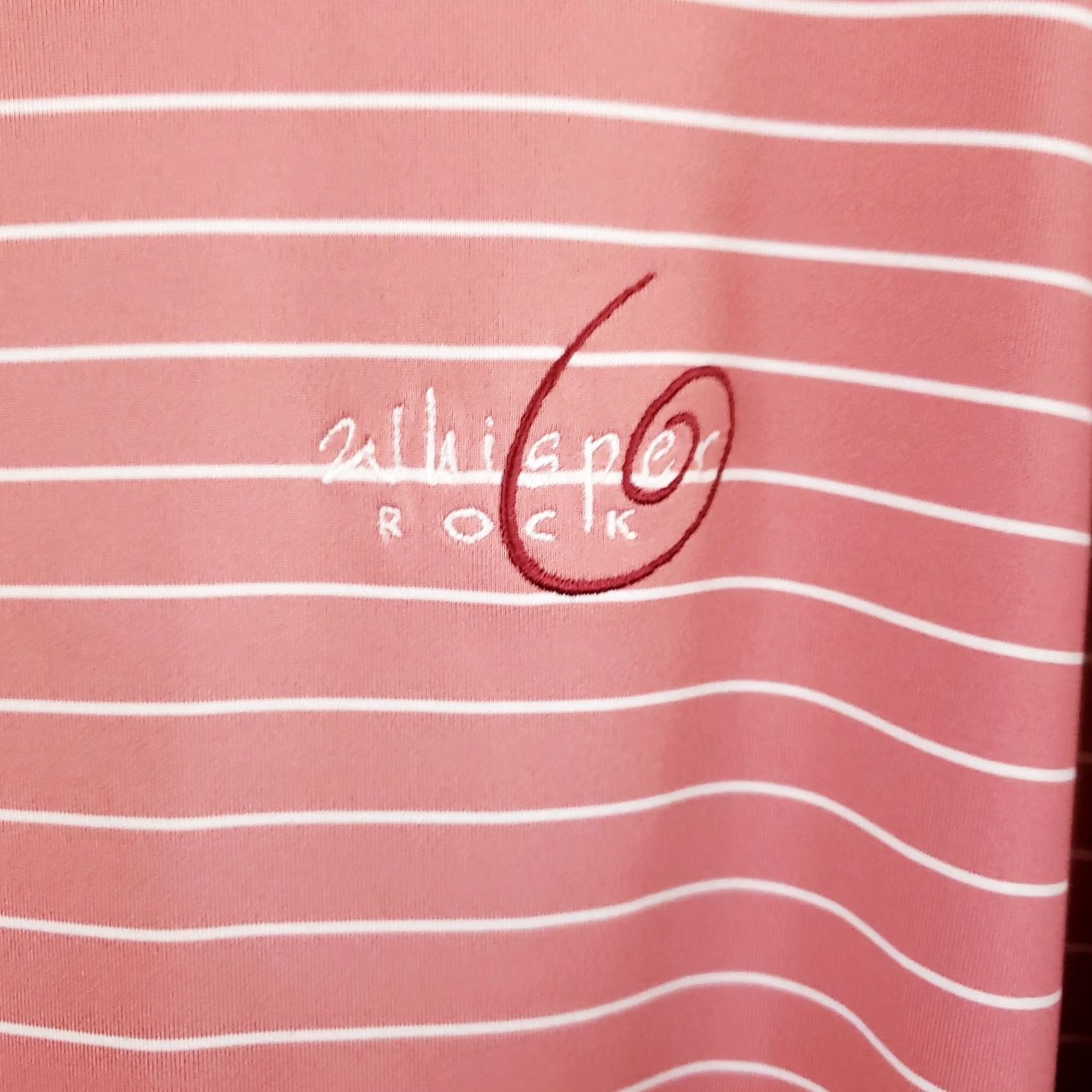 Peter Millar Peter Millar Summer Comfort Polo Shirt Mens XL Pink Striped SS Golf Whisper Rock Size US XL / EU 56 / 4 - 6 Thumbnail