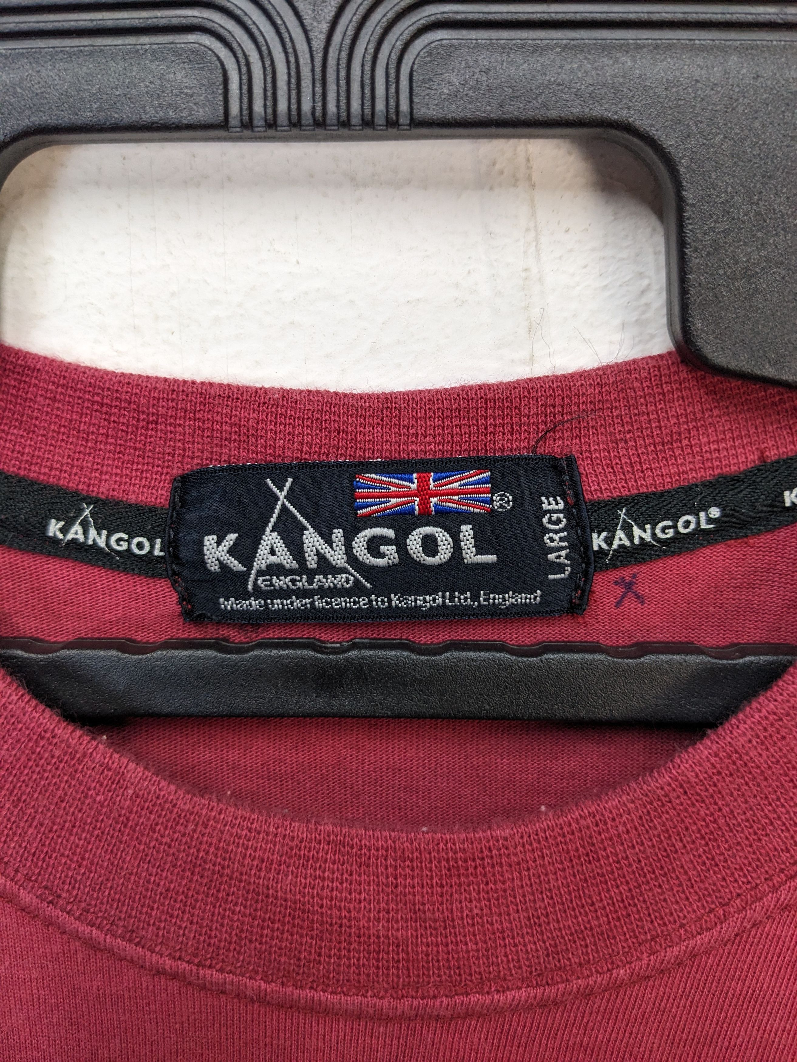Kangol KANGOL BIG LOGO SPELLOUT STREETWEAR TSHIRT Size US L / EU 52-54 / 3 - 6 Thumbnail